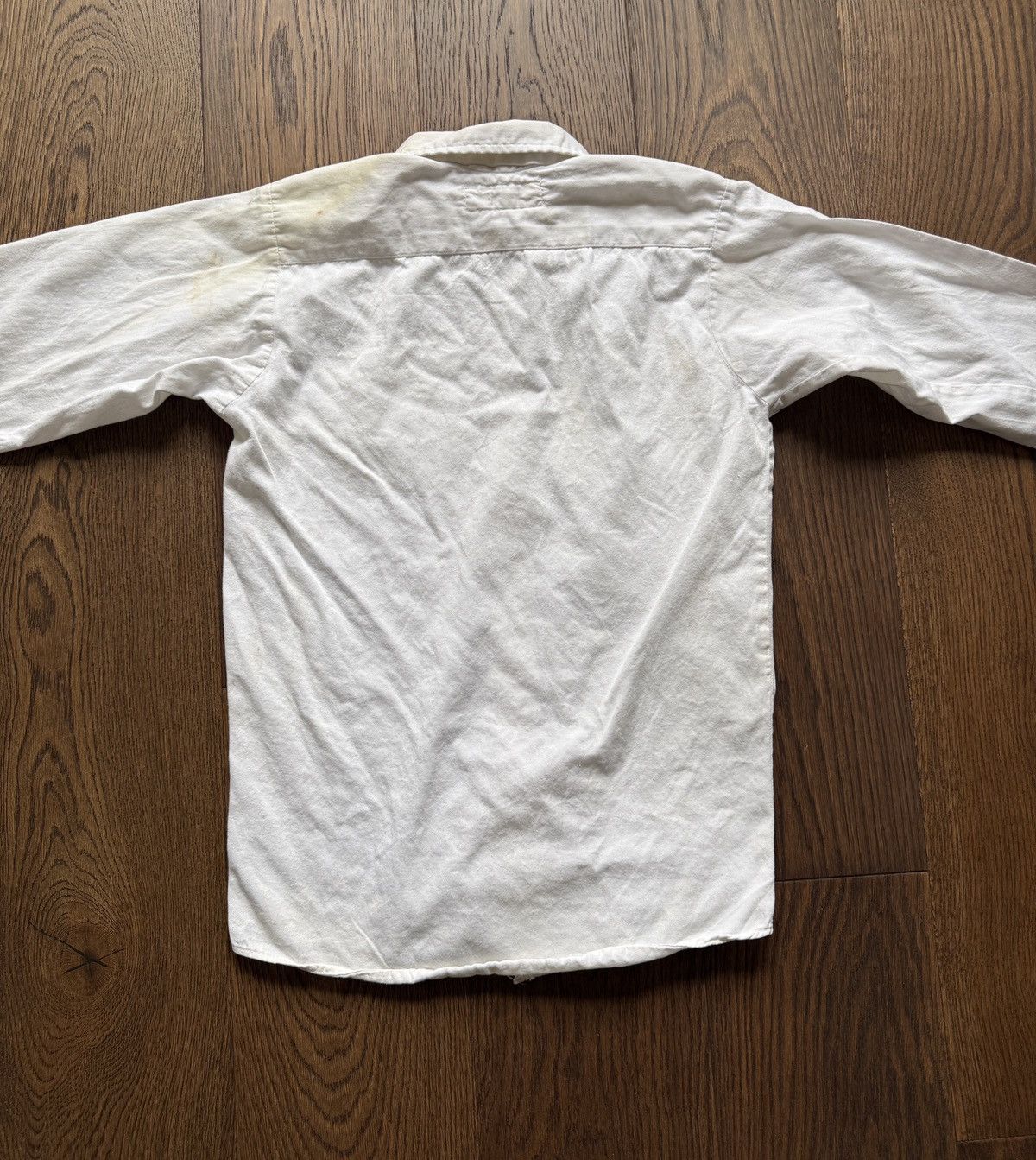 Vintage Vintage 60s Button Up Cotton Work Shirt Size US M / EU 48-50 / 2 - 7 Thumbnail