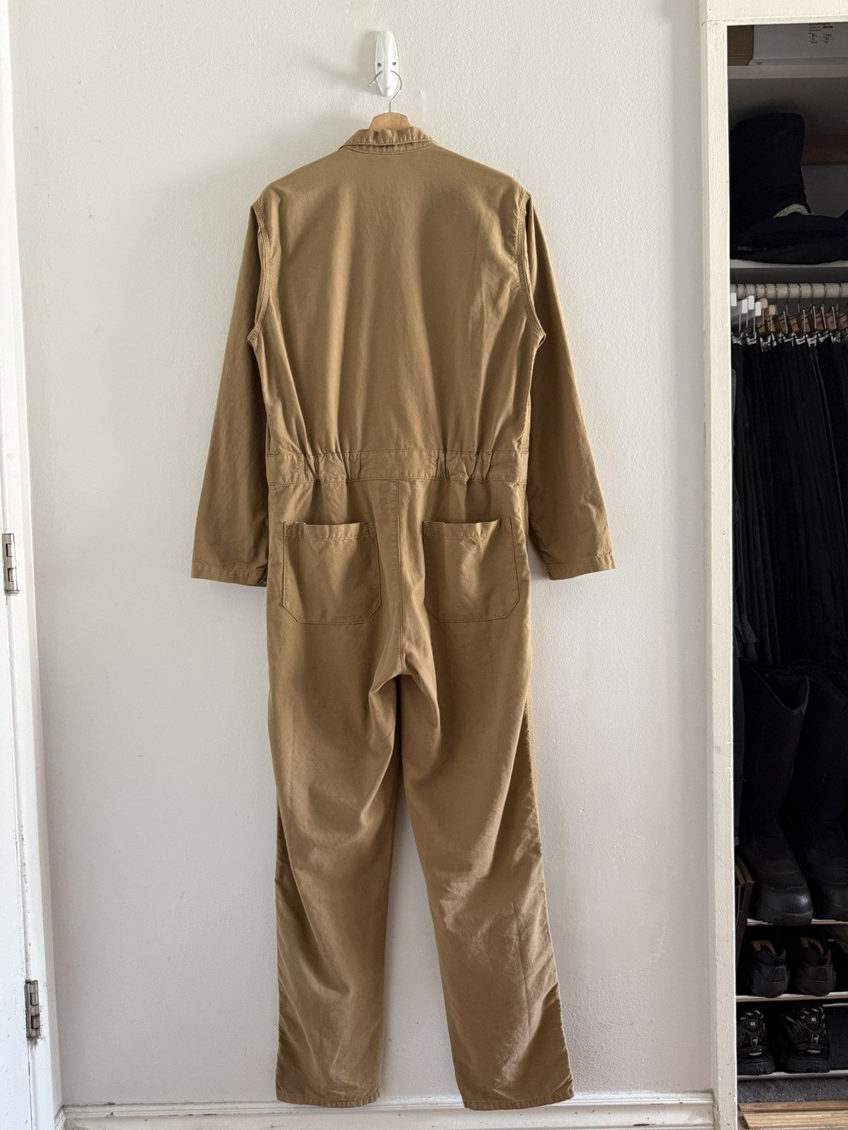 Kanye West Yeezy Season 6 Workwear Canvas Jumpsuit Shirt/Pants Brown Size US M / EU 48-50 / 2 - 7 Thumbnail
