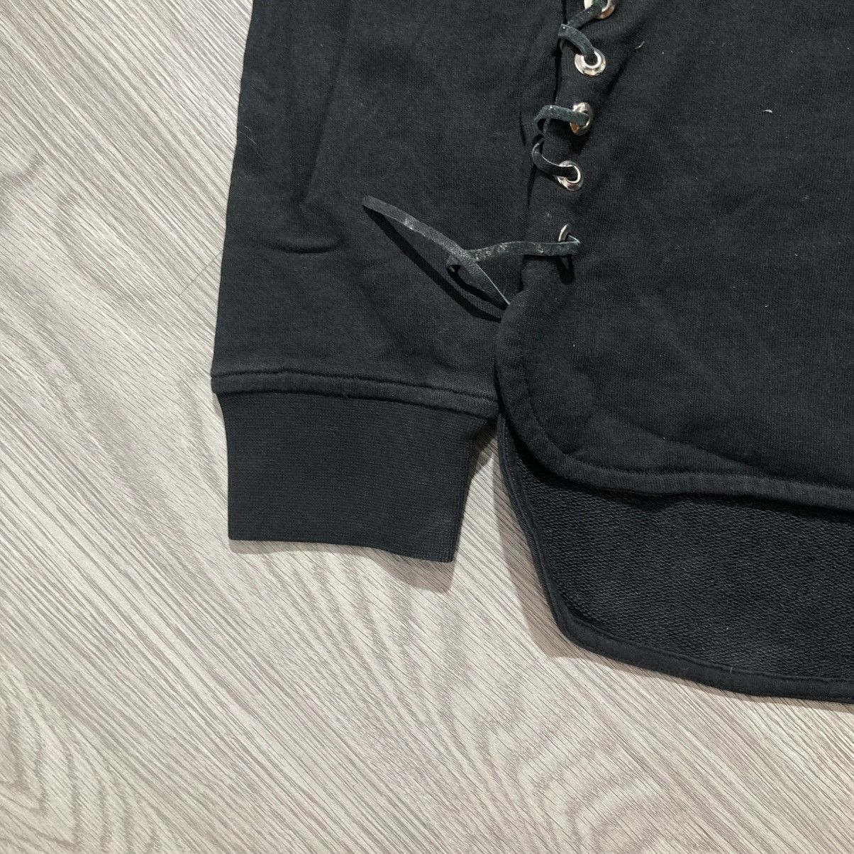 20471120 2000s Les Hommes Grunge Gothic Punk Style Fur Hoodie Black Size US L / EU 52-54 / 3 - 10 Thumbnail