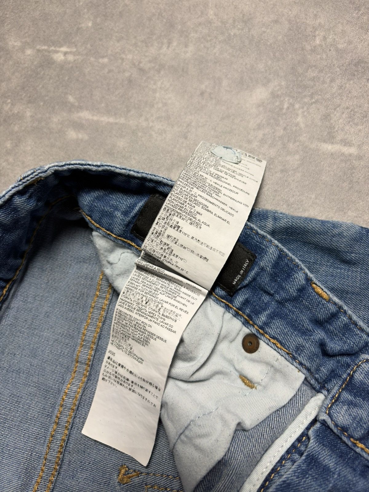 Dsquared2 Dsquared2 Paint Splattered Faded Distressed Denim Jeans 48 Size US 32 / EU 48 - 10 Thumbnail