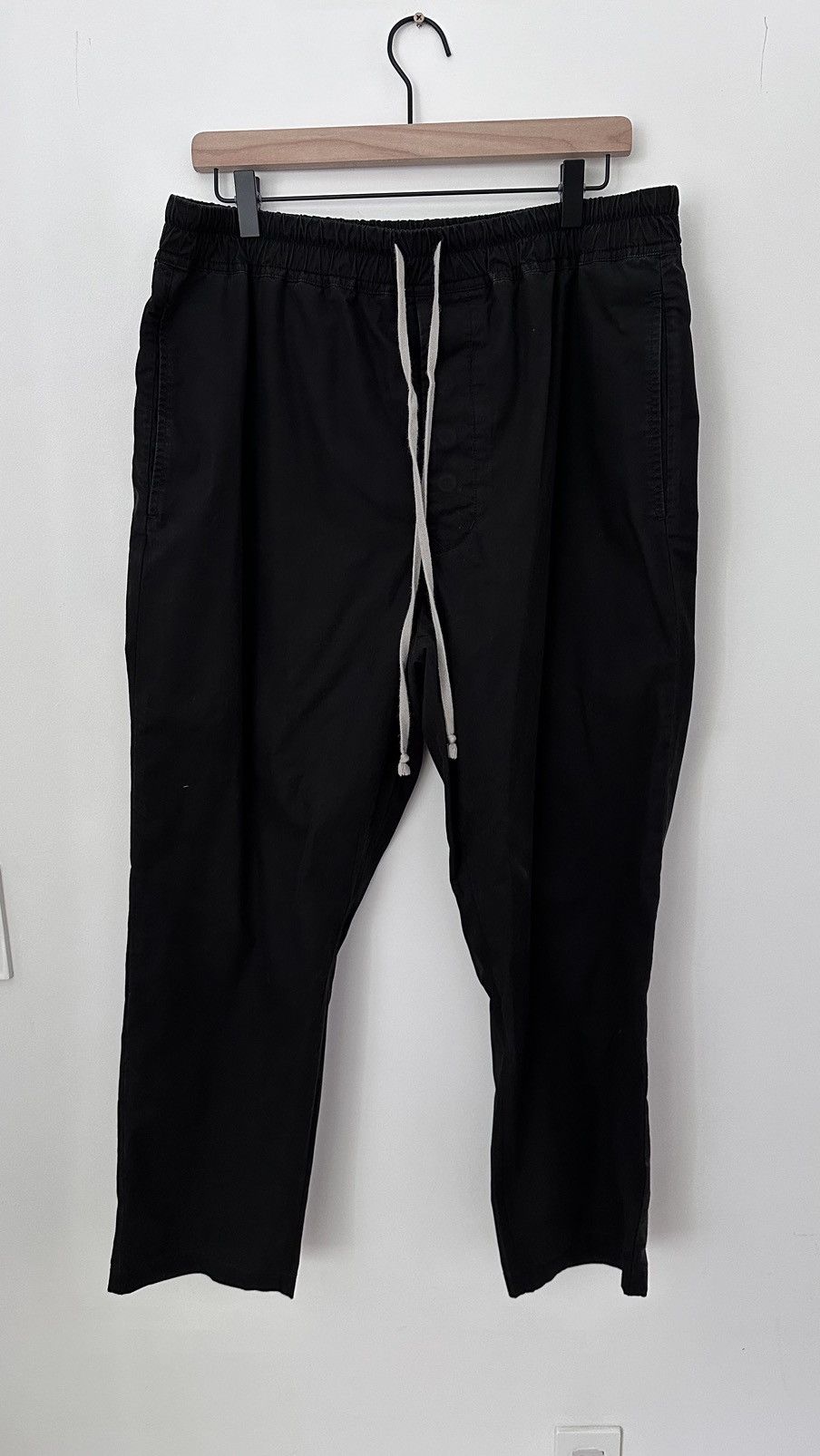 Rick Owens Astaire Cotton Pants - Size 52