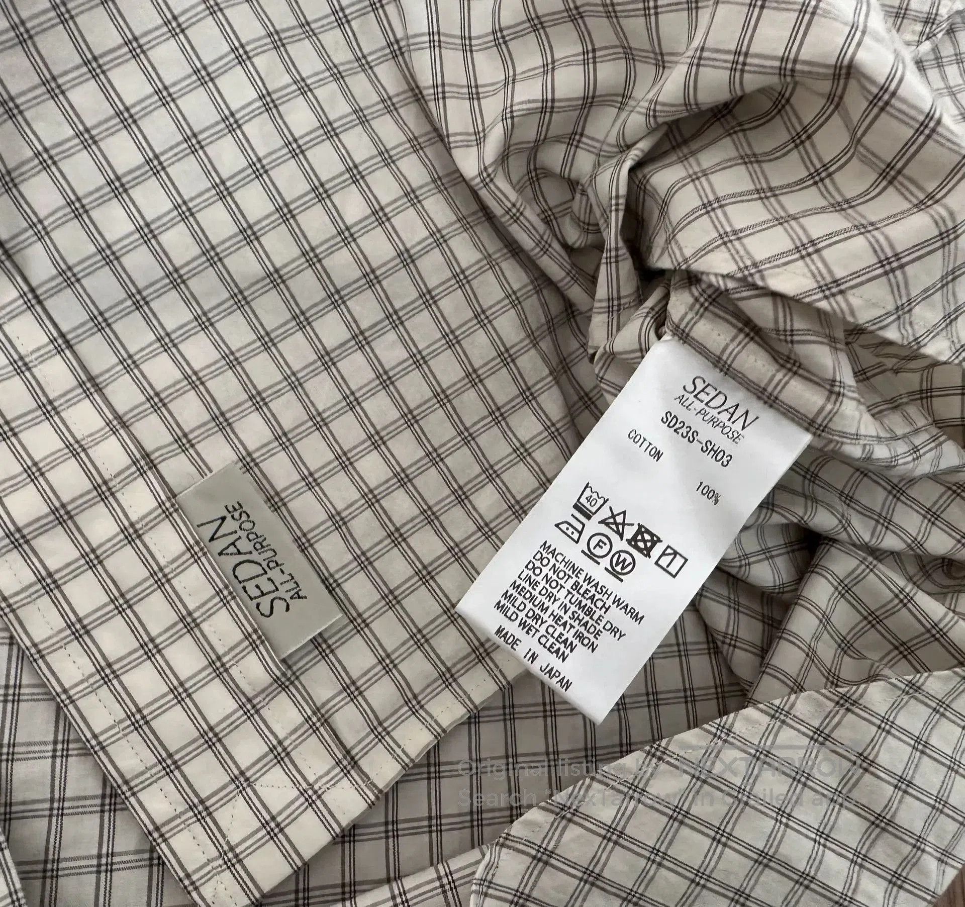 Other SEDAN All Purpose Check Big BD Shirt. Size US L / EU 52-54 / 3 - 3 Thumbnail