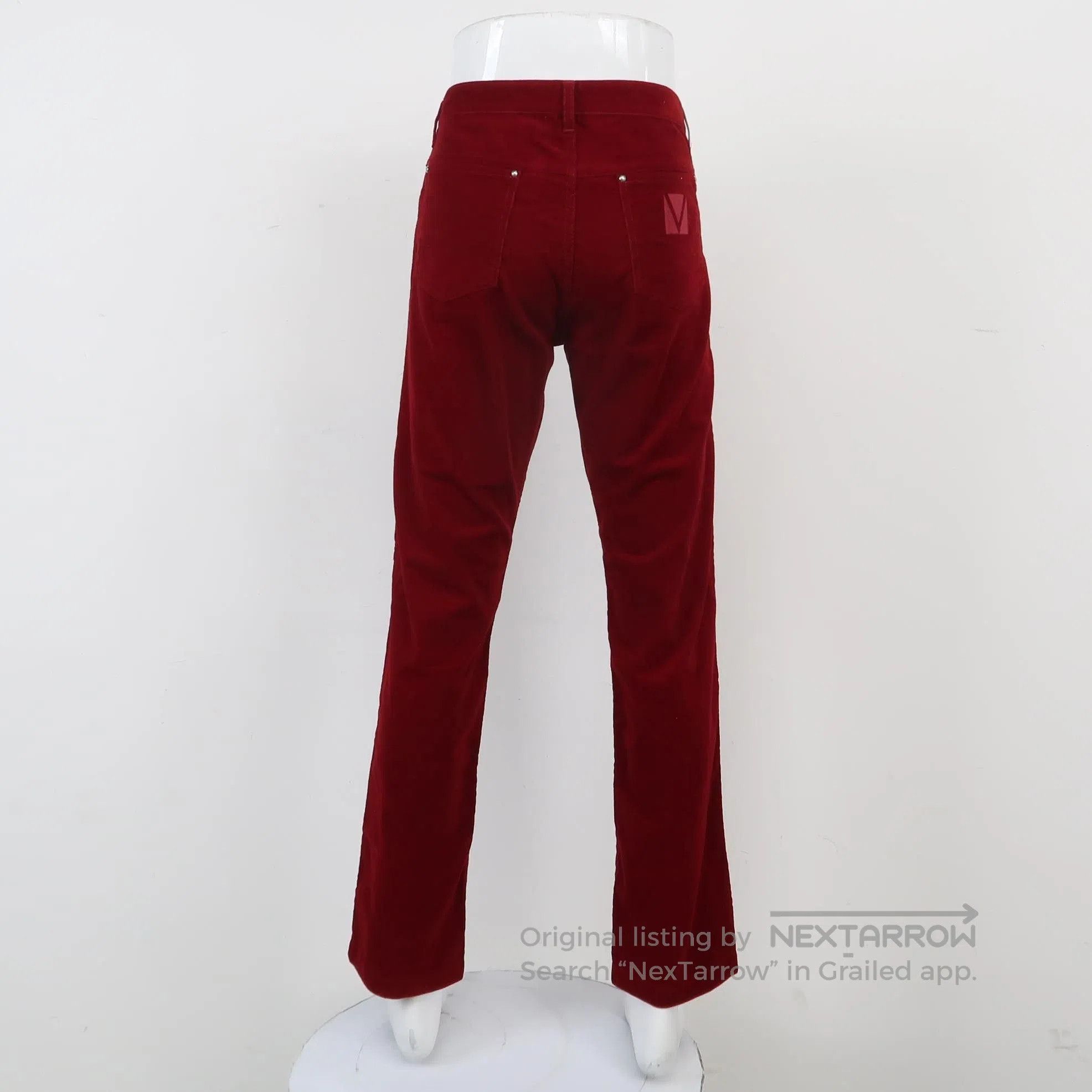 Louis Vuitton Louis Vuitton Cotton Straight-Leg Pants US32. Size US 32 / EU 48 - 1 Thumbnail