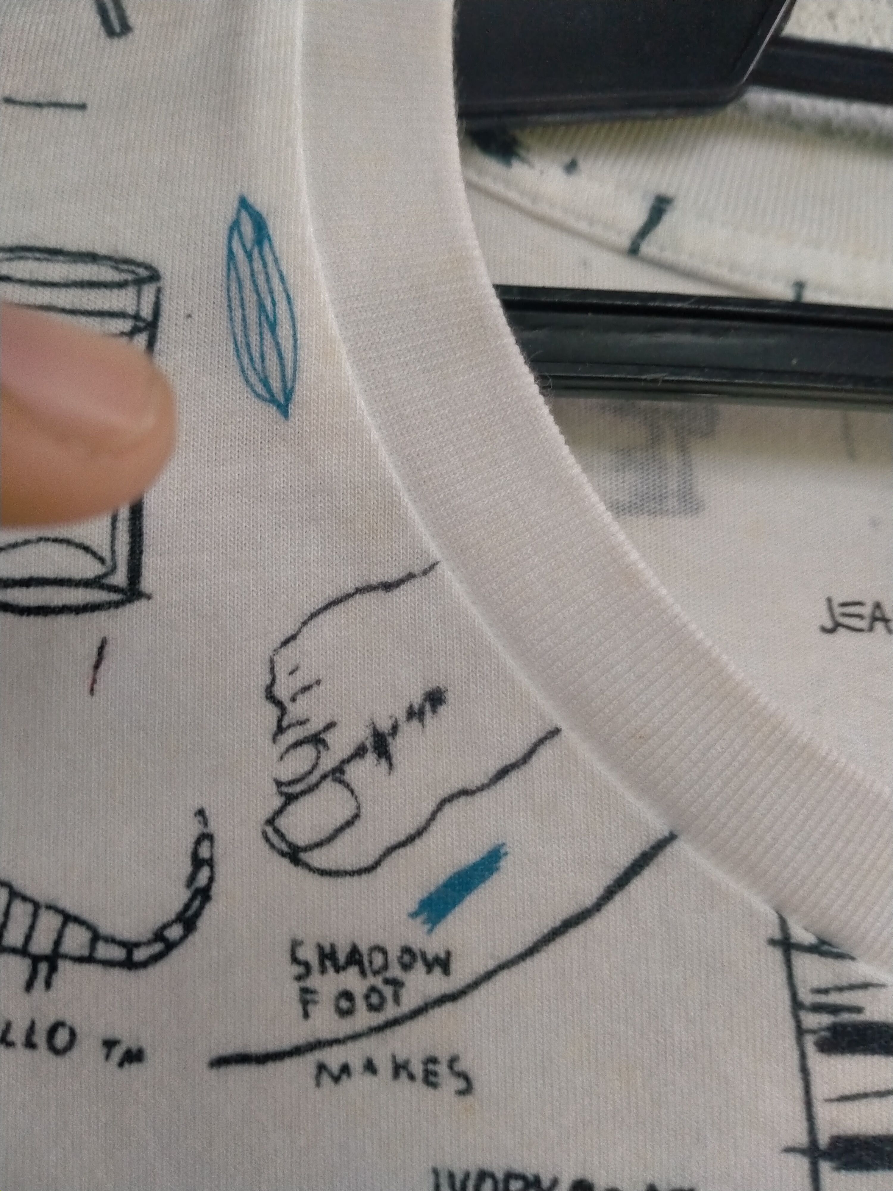 Japanese Brand × Jean-Michel Basquiat Jean Michael basquit X Uniqlo FULLPRINT t-shirt Size US M / EU 48-50 / 2 - 4 Thumbnail