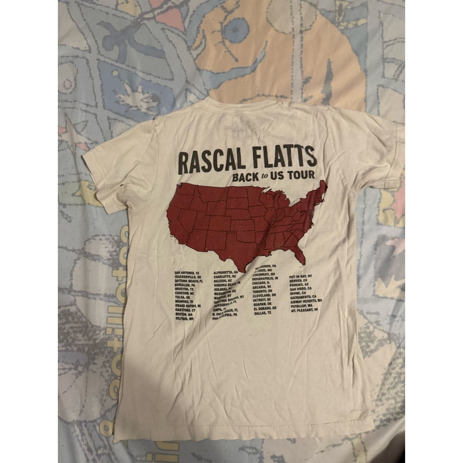 Other Rascal Flatts Band Graphic T-Shirt Size US S / EU 44-46 / 1 - 3 Thumbnail