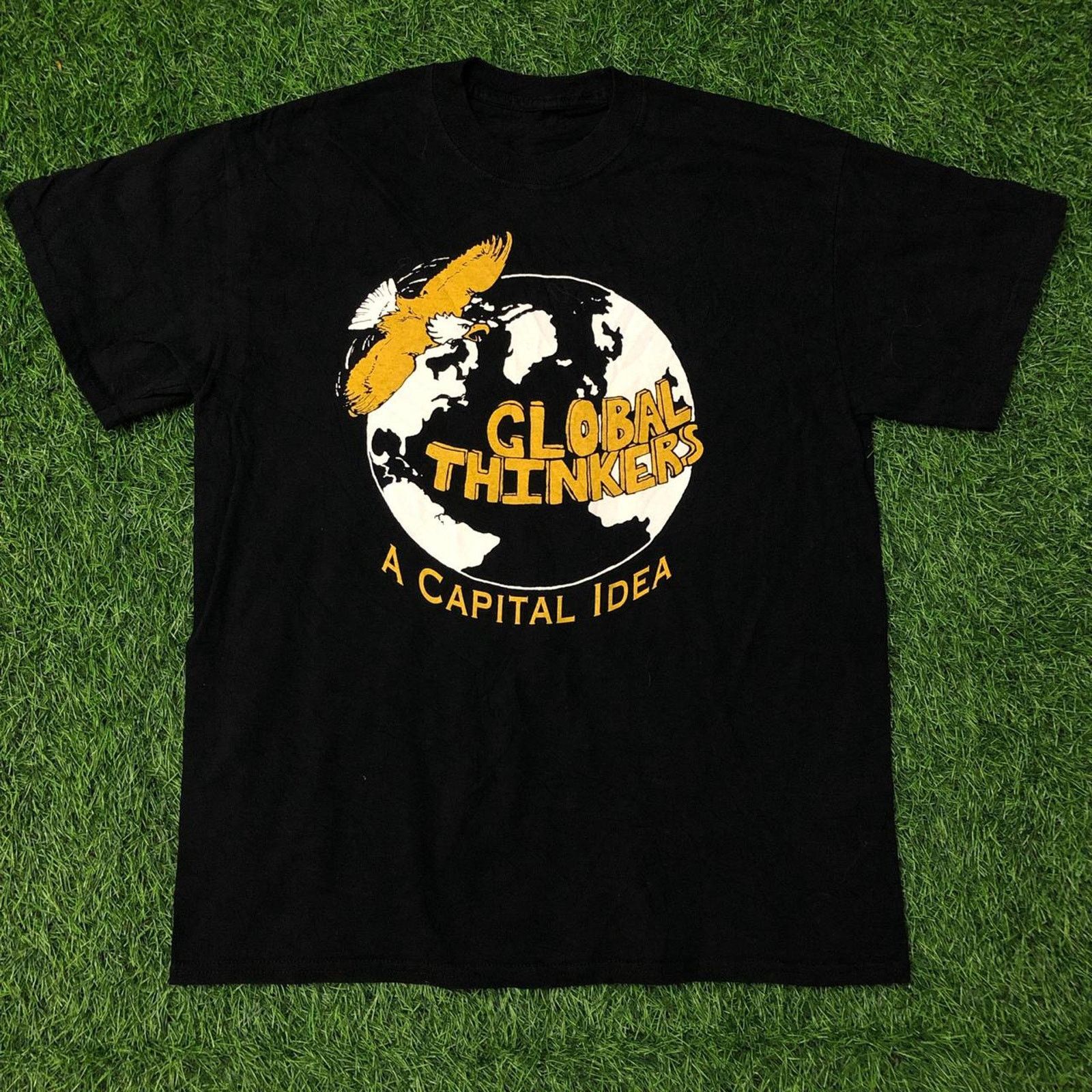 Other Men’s Black ‘Global Thinkers’ A Capital Idea Graphic Tee Size US L / EU 52-54 / 3 - 1 Thumbnail