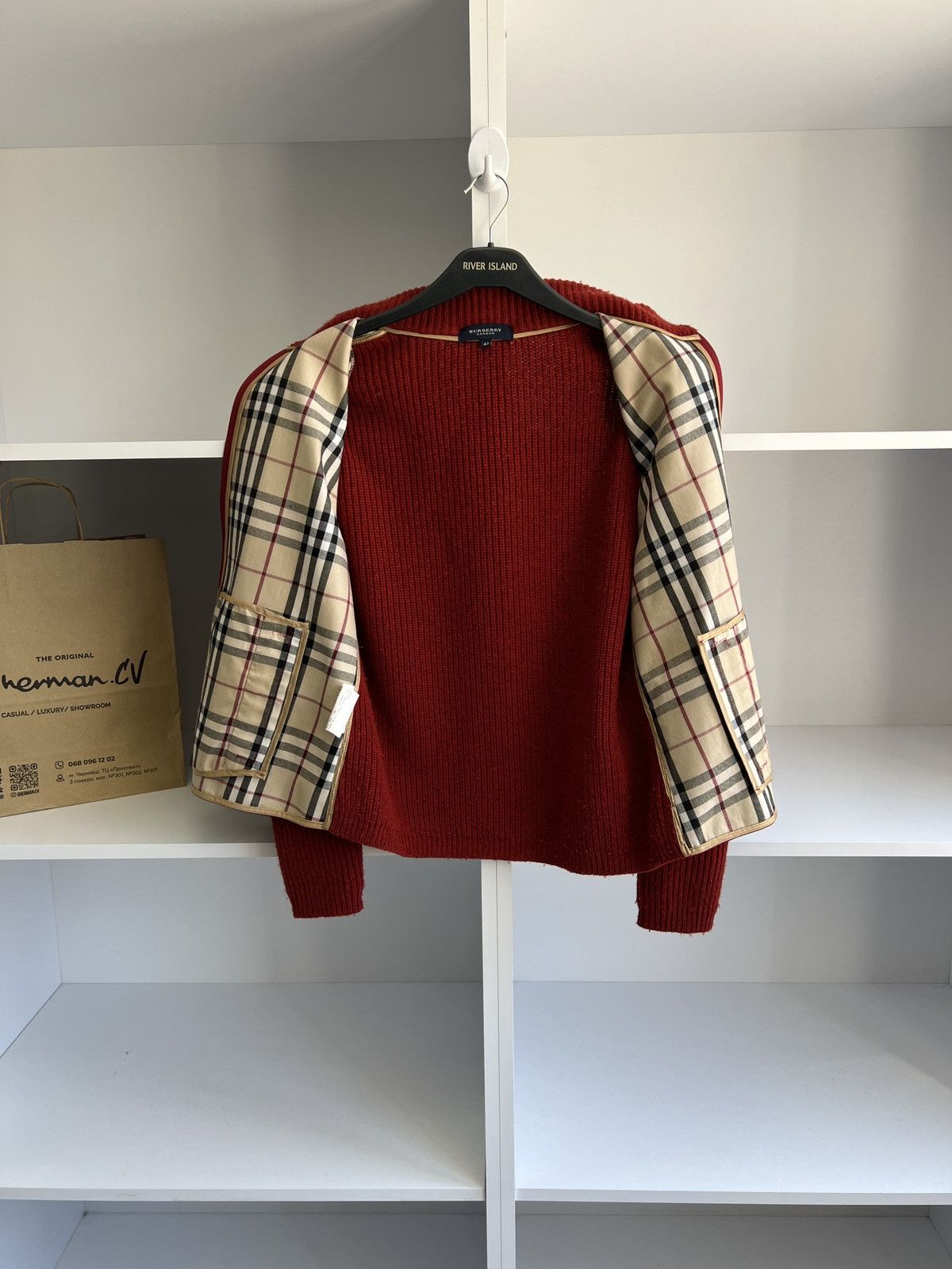 Burberry × Vintage Vintage Burberry Nova check women’s Jacket Size M / US 6-8 / IT 42-44 - 8 Thumbnail