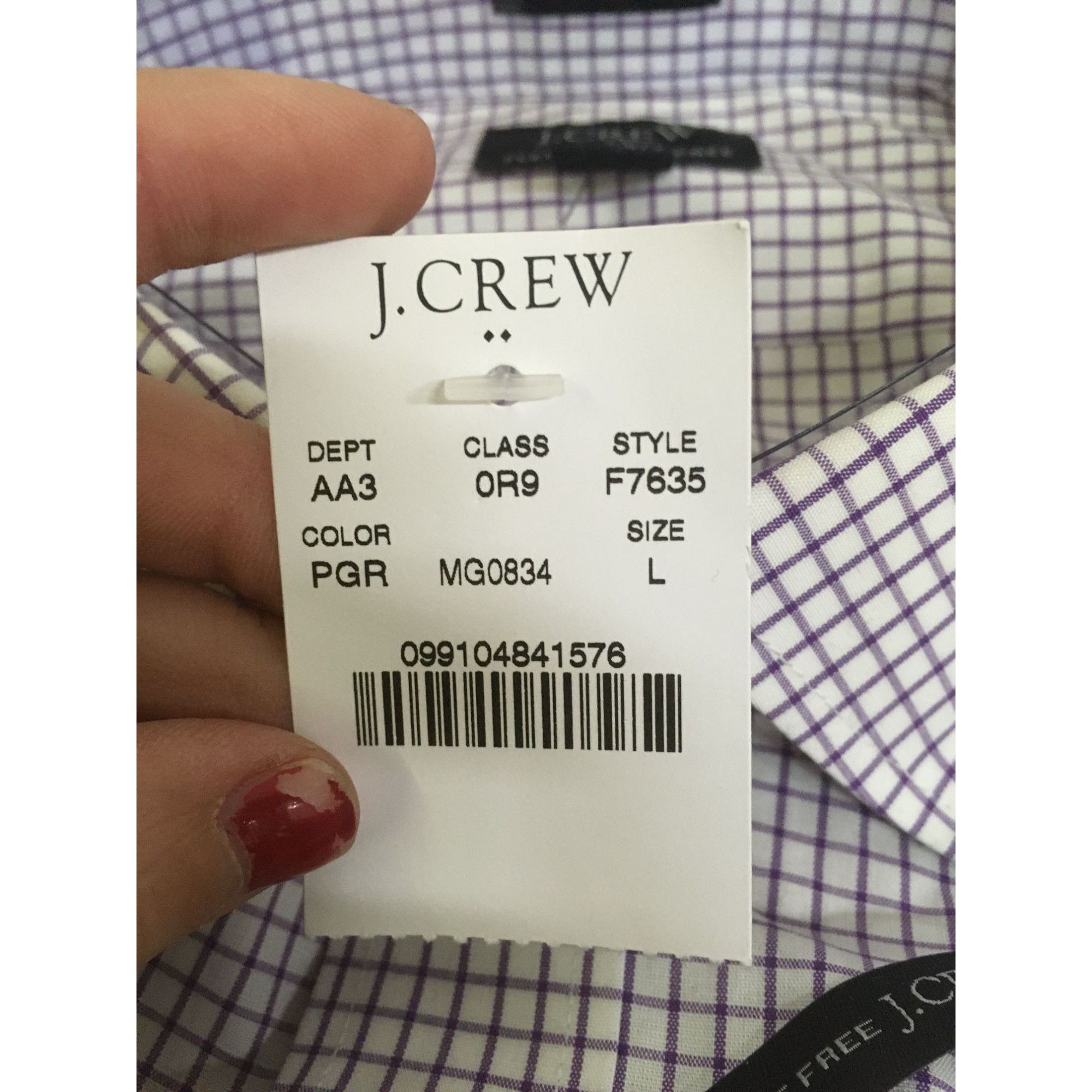 J.Crew Mens J Crew Size Large Collared Long Sleeved Button Down Dre Size US L / EU 52-54 / 3 - 3 Thumbnail