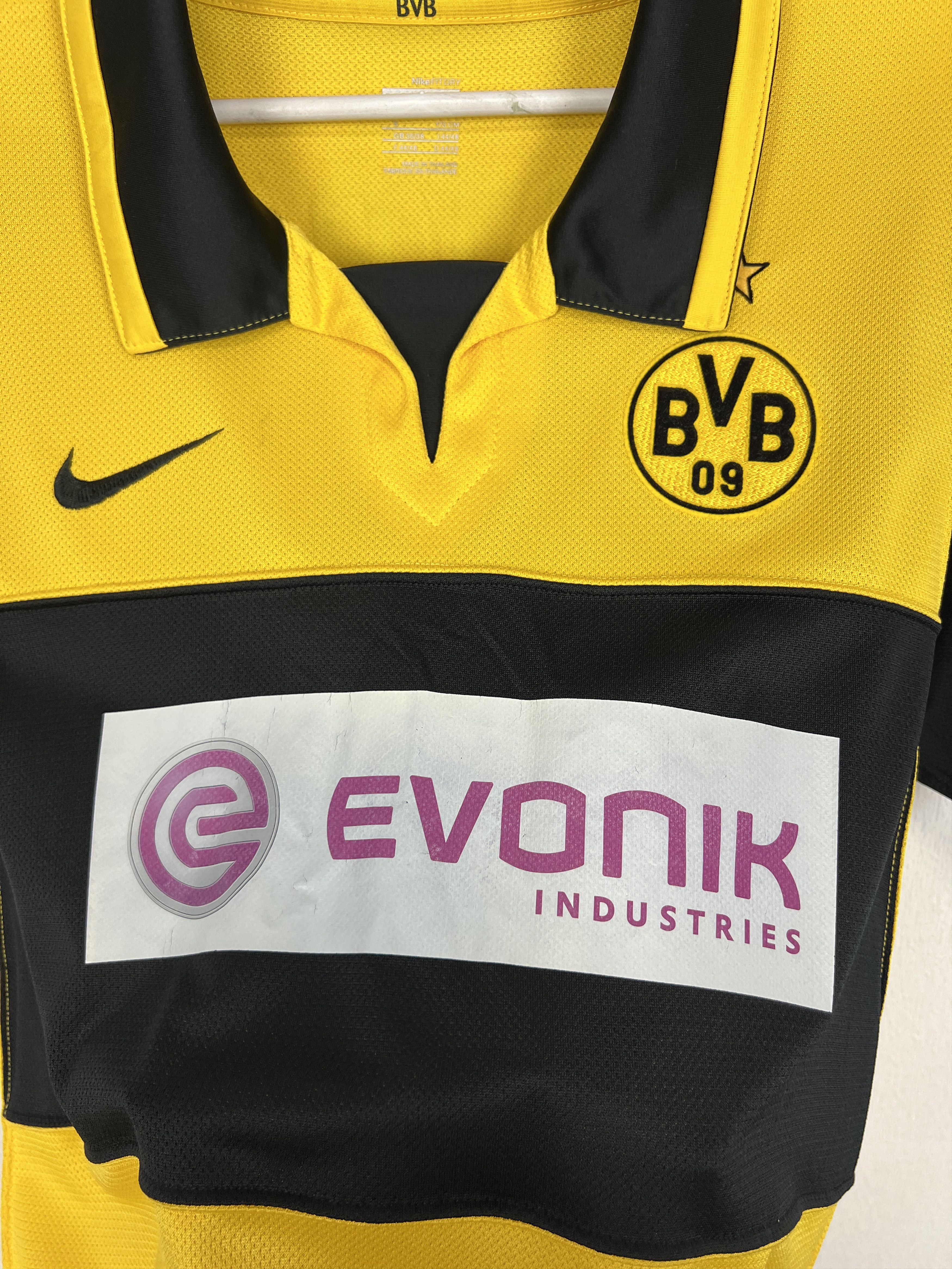 Nike Borussia Dortmund Home football shirt 2007 #10 Petric Nike Size US S / EU 44-46 / 1 - 7 Thumbnail