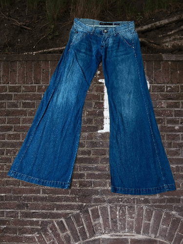 Miss Sixty × Vintage Vintage Y2K Miss Sixty Flared Denim Jeans Streetwear 90s Size 25" / US 0 / IT 36 - 1 Thumbnail