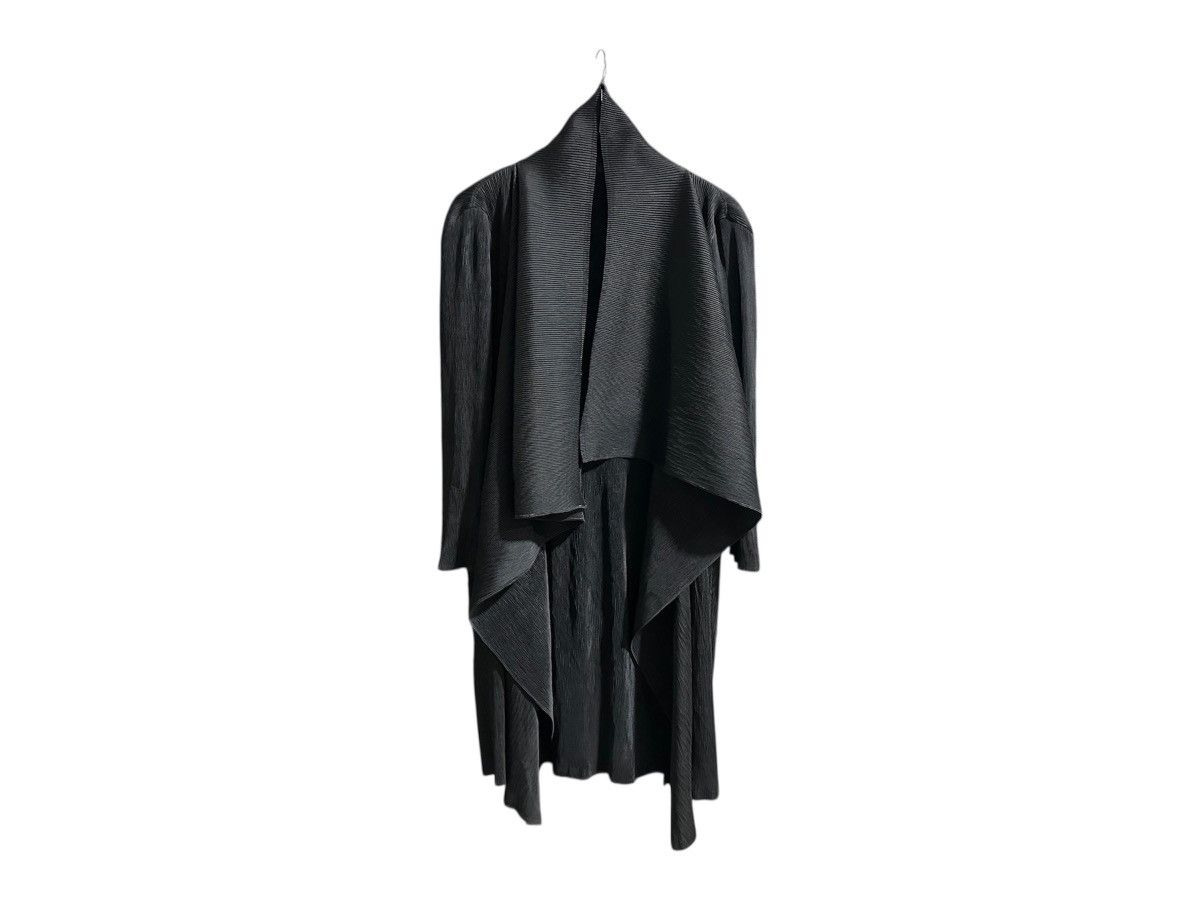 Japanese Brand 🔥Japanese Brand Ruffled Pleats Long Cardigan Size US XL / EU 56 / 4 - 1 Thumbnail