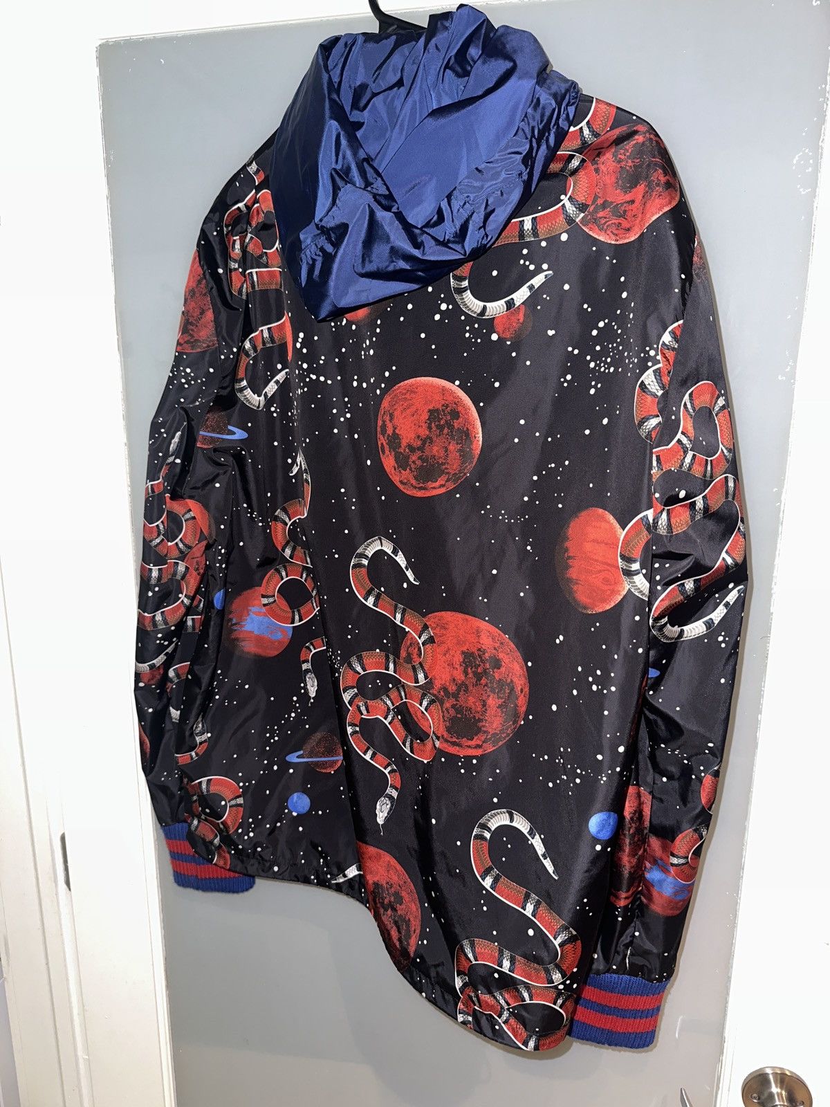 Gucci snake galaxy jacket deals