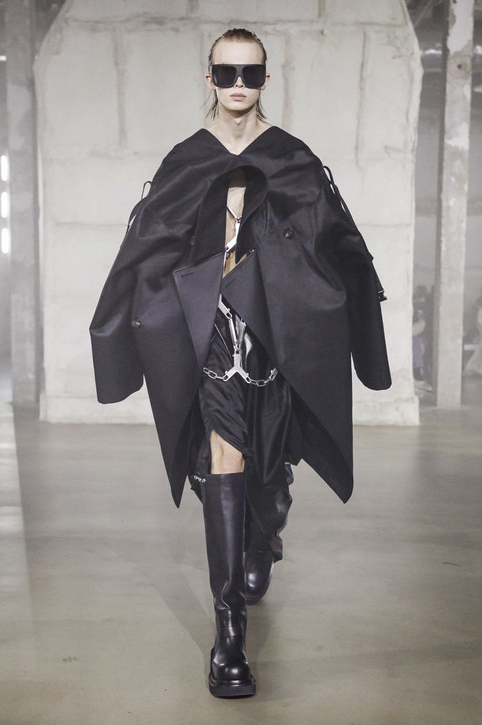 Rick Owens RICK OWENS FW22 JUMBO DRELLA COAT Size US M / EU 48-50 / 2 - 9 Thumbnail