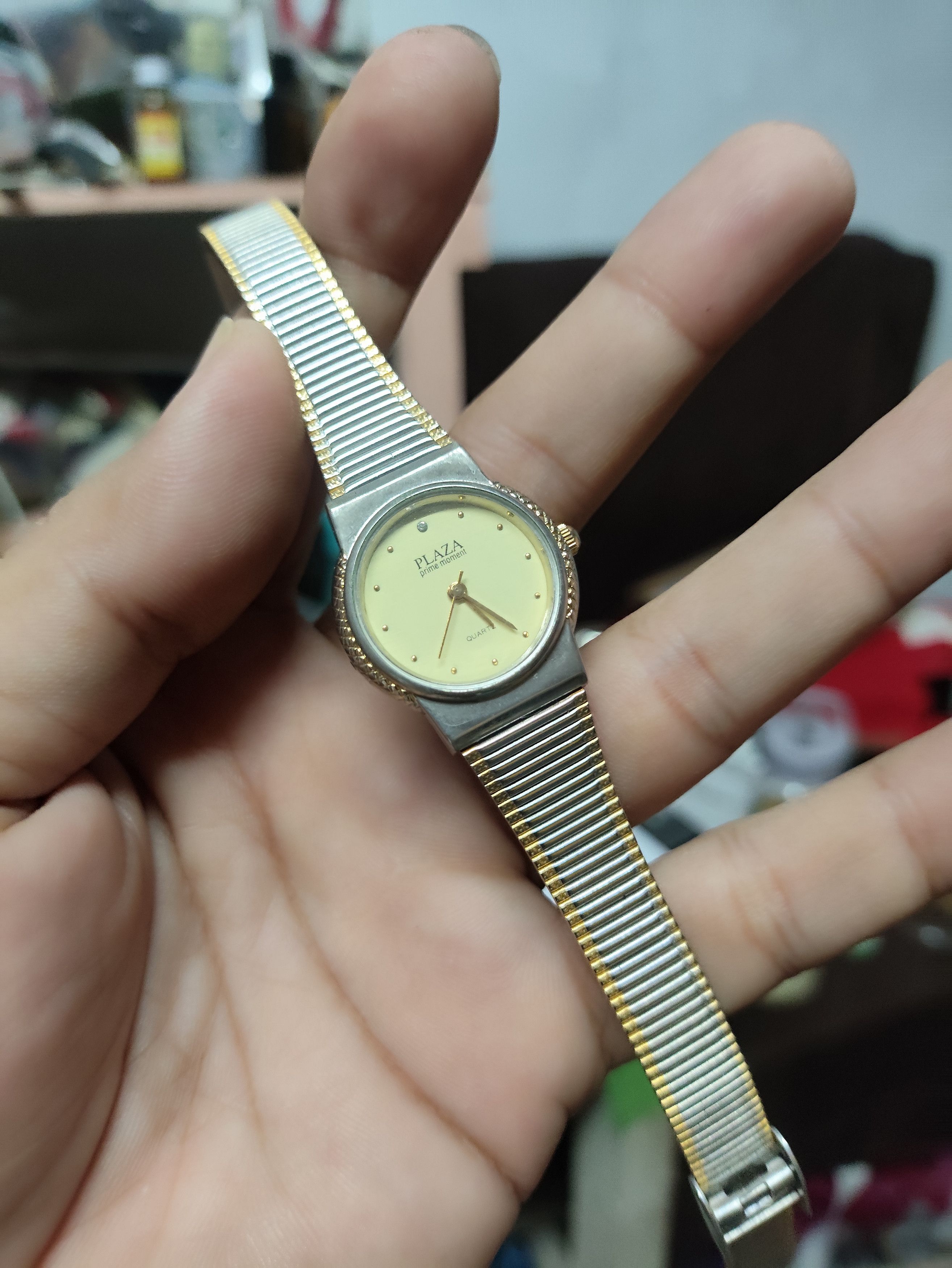 Japanese Brand × Vintage Vintage Plaza Prime Moment Quartz Watch JAPAN Old Design Size ONE SIZE - 6 Thumbnail