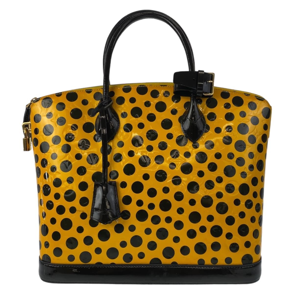 Louis Vuitton Louis Vuitton Louis Vuitton Lockit MM Monogram Vernis Handbag Leather Tote Bag M91398 DUTY FREE for USA Size ONE SIZE - 1 Thumbnail