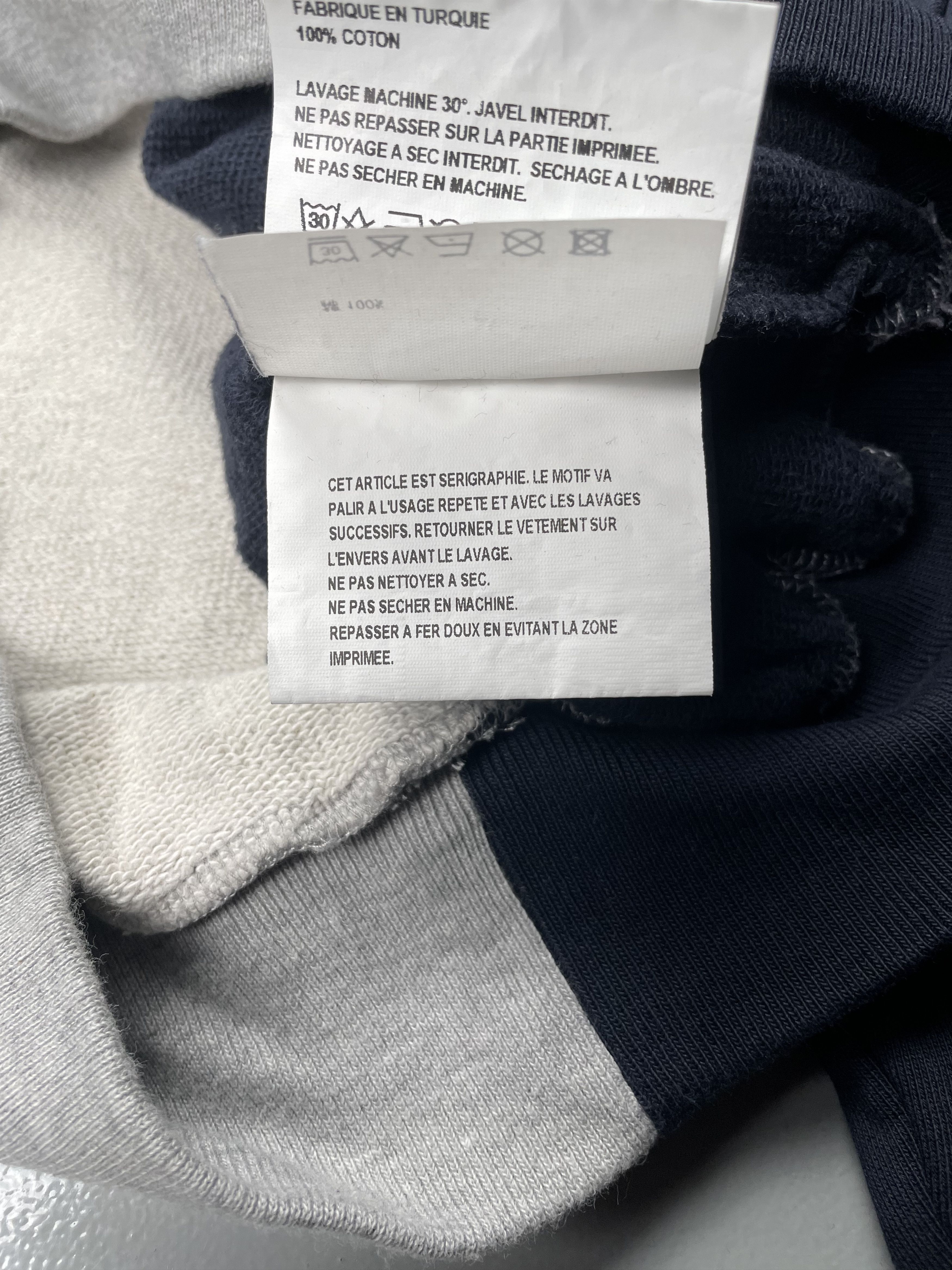 Gosha Rubchinskiy Gosha Rubchinskiy S/S 2018 split crewneck - size XS Size US XS / EU 42 / 0 - 7 Thumbnail
