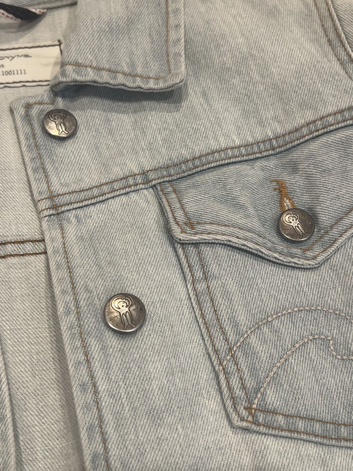 Société Anonyme Mod. MONTPARNASSE Denim 100% Cotton Jacket