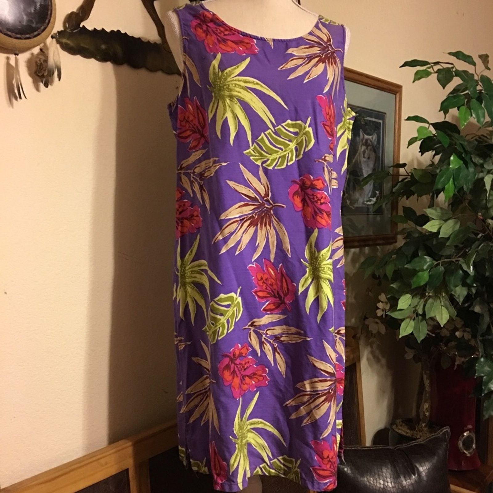 Other Colorful lightweight floral print summer dress Size M / US 6-8 / IT 42-44 - 1 Thumbnail