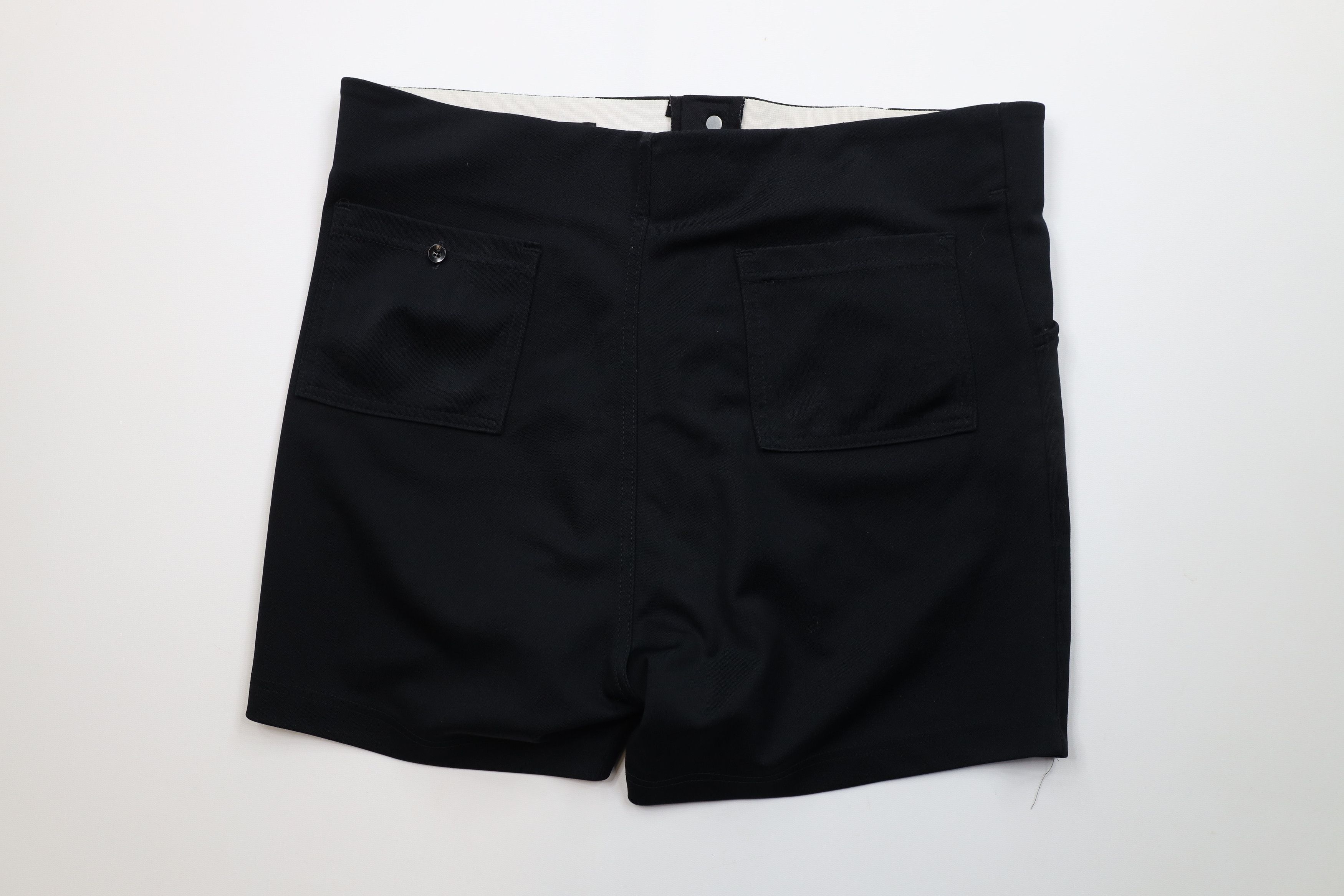 Vintage Vintage 70s Swingster Knit Coach Coaches Shorts Black USA Size US 40 / EU 56 - 8 Thumbnail