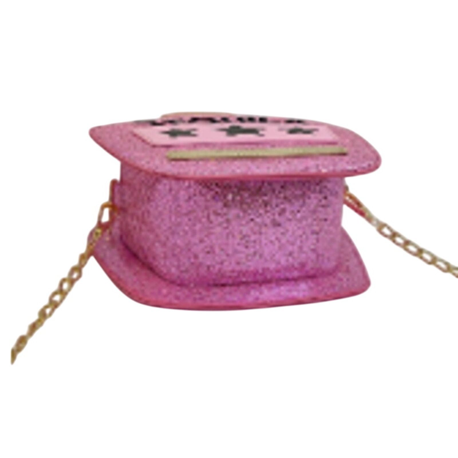 Shein Shein Pink Y2K Street Mini Glitter "Tequila" Zip Novelty Bag Size ONE SIZE - 4 Thumbnail