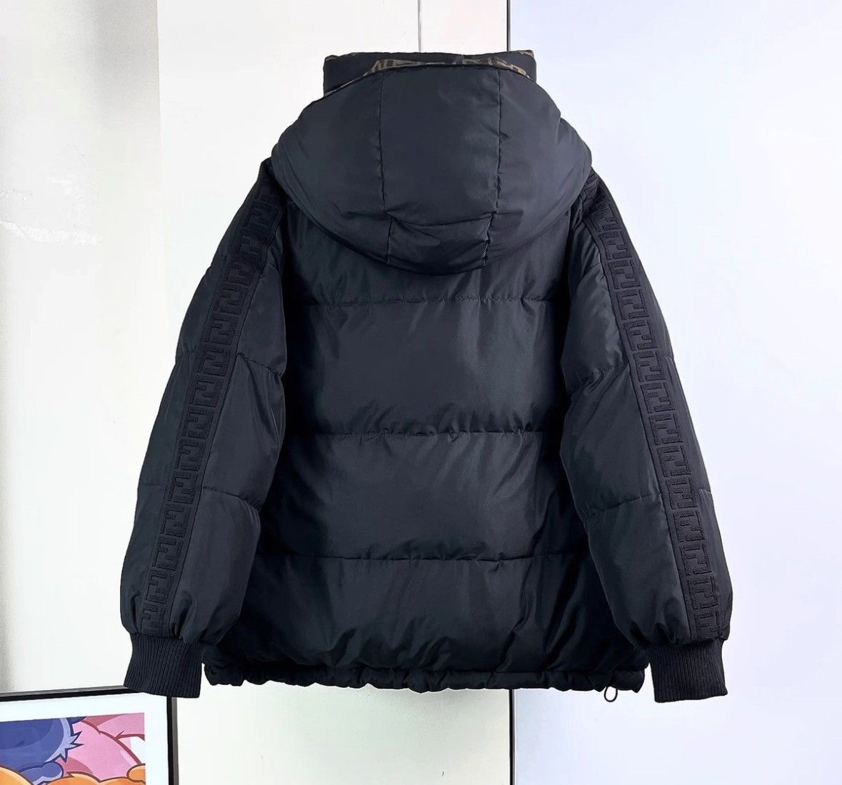 Fendi Fendi All-Over Print Double F Dual-Facing Down Jacket, Les Size S / US 4 / IT 40 - 4 Thumbnail