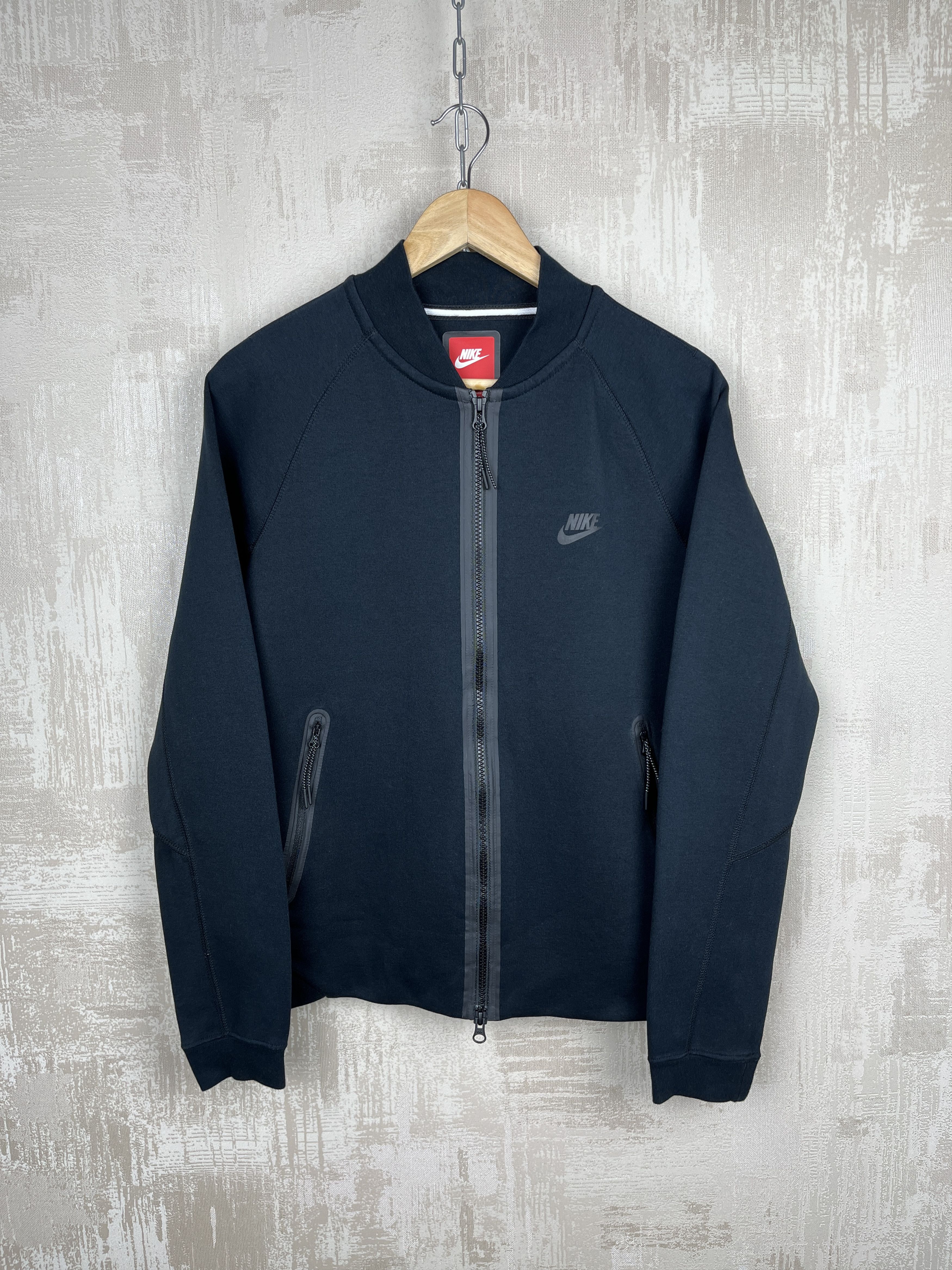 Nike Nike Tech Fleece Varsity Track Bomber Jacket Size US S / EU 44-46 / 1 - 8 Thumbnail