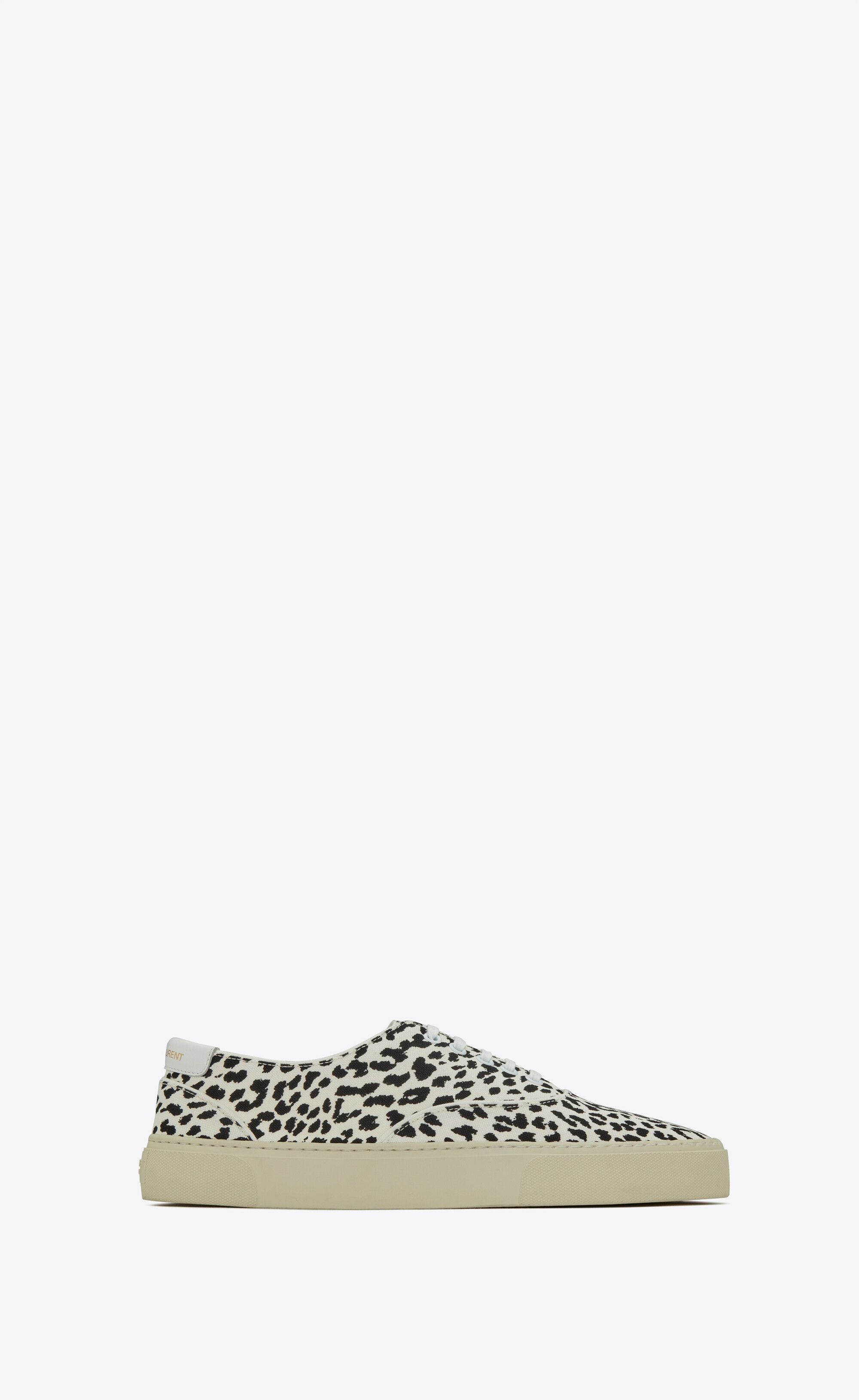 Saint Laurent Paris o1bcso1str1125 Venice Sneakers printed Canvas in Black/White Size US 6.5 / EU 39-40 - 1 Thumbnail