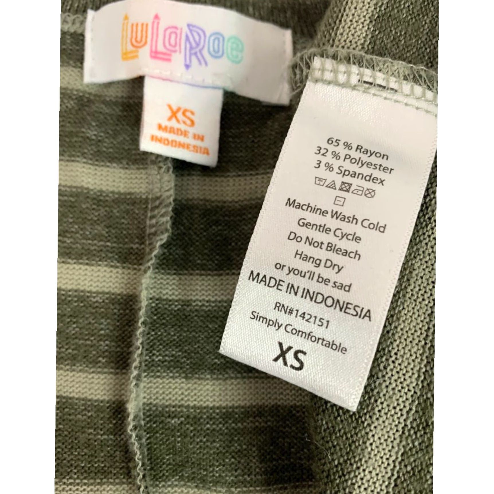 Vintage **XS Green LulaRoe Sarah Cardigan Duster** User: XS Green LulaRoe Sarah Cardigan Duster Size XS / US 0-2 / IT 36-38 - 6 Thumbnail