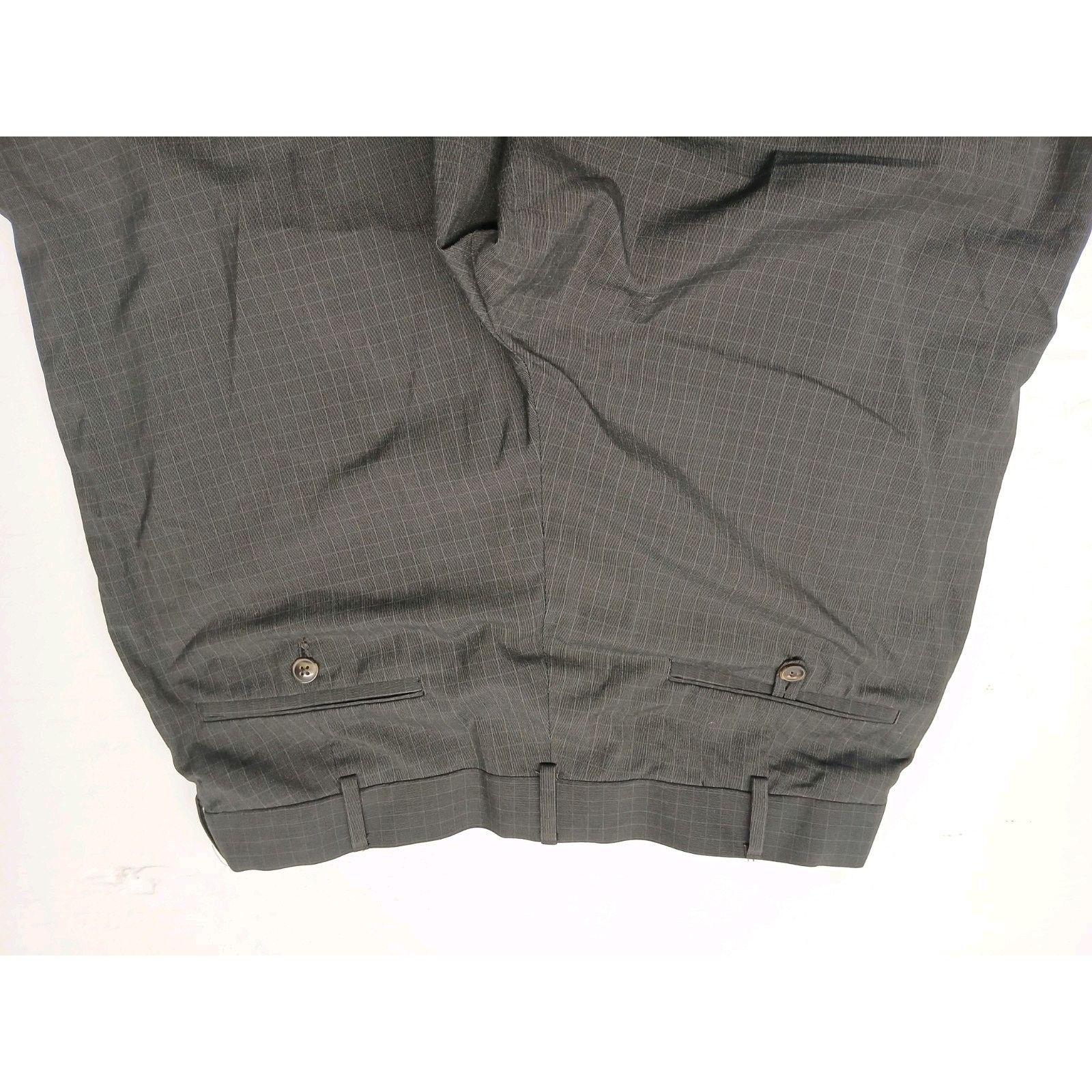 Roundtree & Yorke Roundtree & Yorke (34x30) Easy Care Striped Dress Slacks Size US 34 / EU 50 - 8 Thumbnail