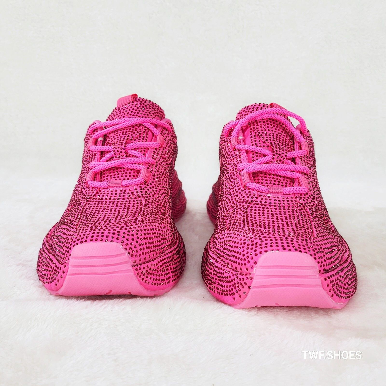 Other Cush Dazzle Sport Rhinestone Comfy Platform Light Weight Sne Size US 9 / IT 39 - 5 Thumbnail