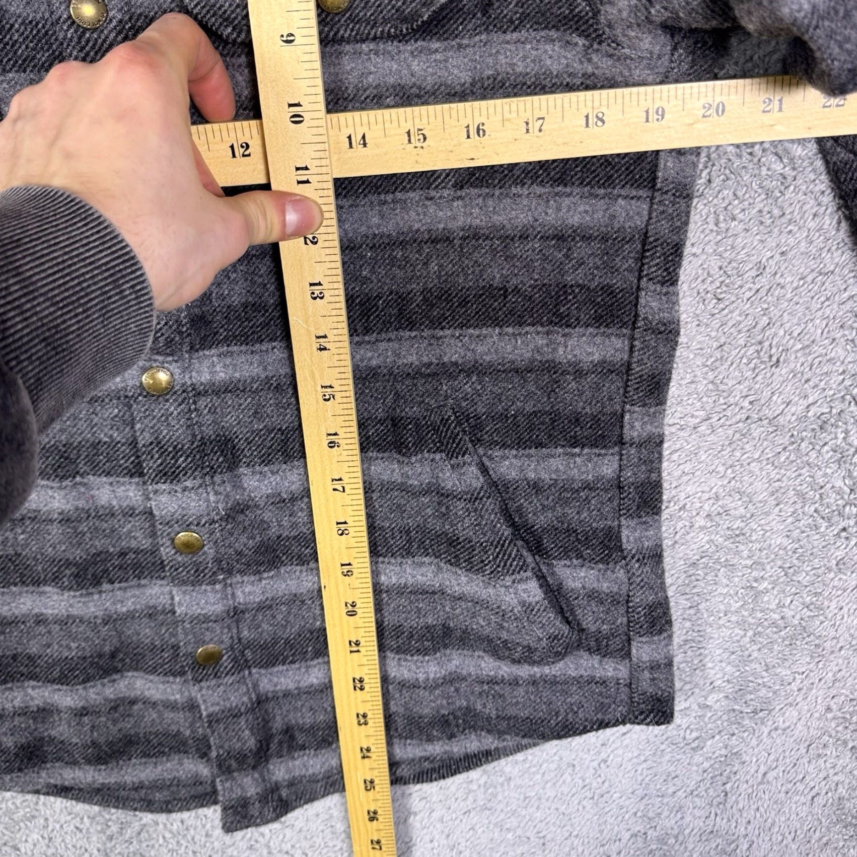Pendleton Pendleton Jacket Mens M Shirt Shacket Oregon Tweed Virgin Lambswool Barn Chore Wool Flannel Plaid Casual Cowboy Size US M / EU 48-50 / 2 - 6 Thumbnail