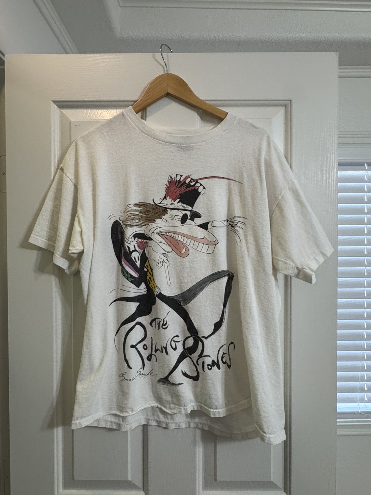 The Rolling Stones Rare 90’s The Rolling Stones Brockum Tag Vintage T-Shirt Size US XL / EU 56 / 4 - 1 Thumbnail