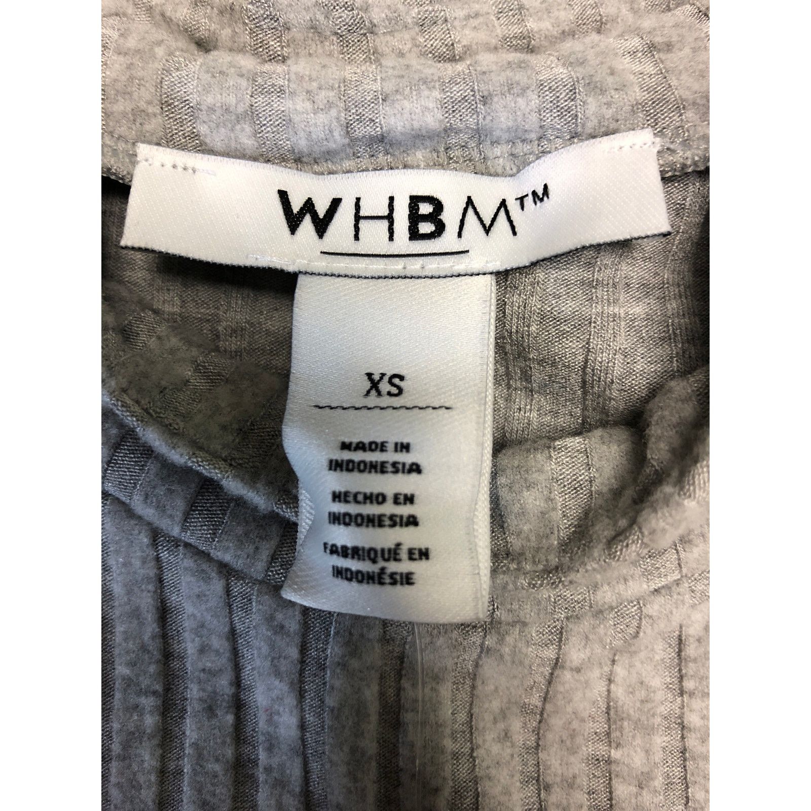 White House Black Market WhiteHouseBlackMarket Gray Sleeveless Shirt Size XS / US 0-2 / IT 36-38 - 5 Thumbnail