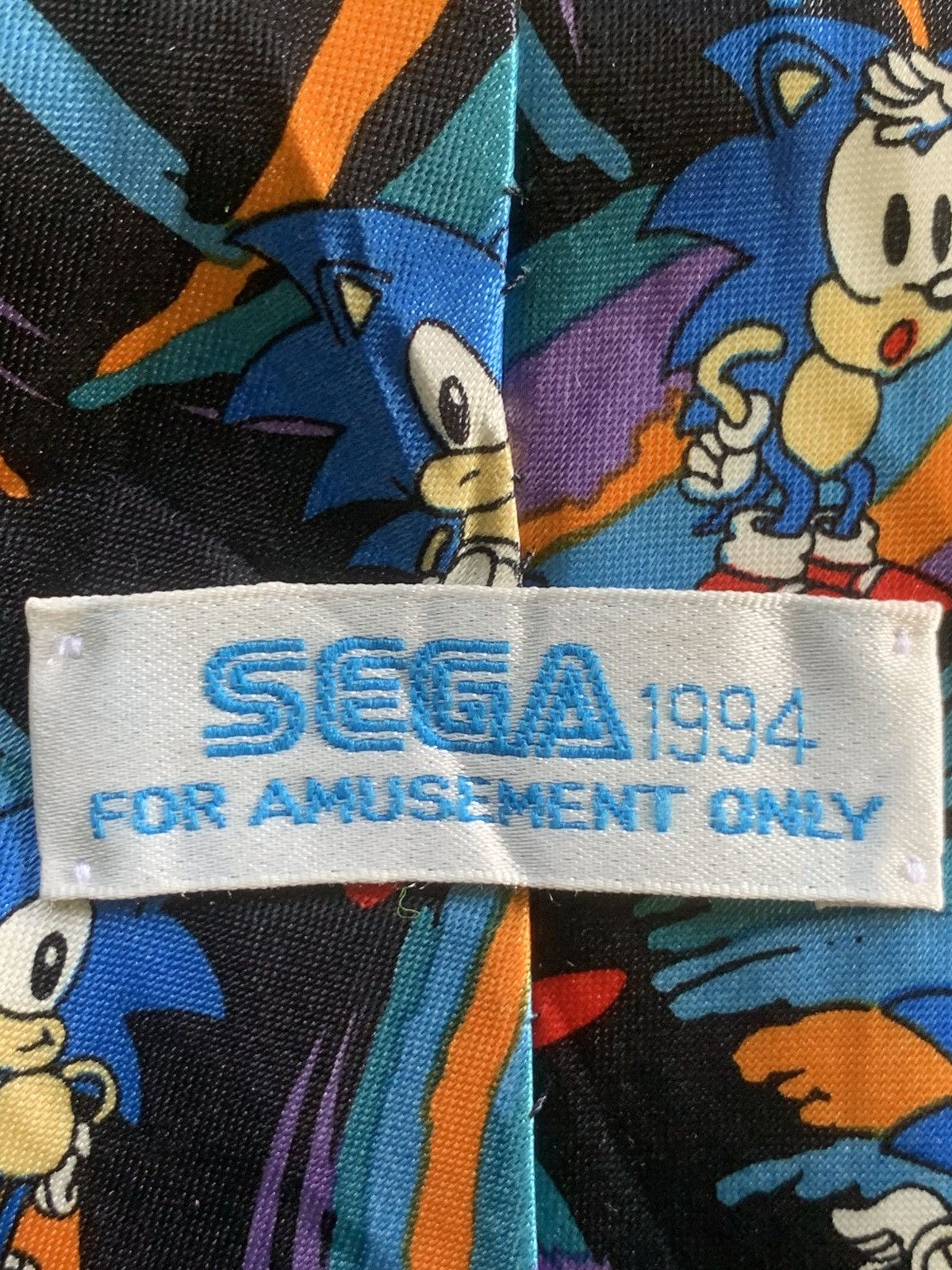 Japanese Brand × Sonic Lab × Vintage Rare Design Vintage Sega 1994 For Amusement Only Ties Size ONE SIZE - 6 Thumbnail