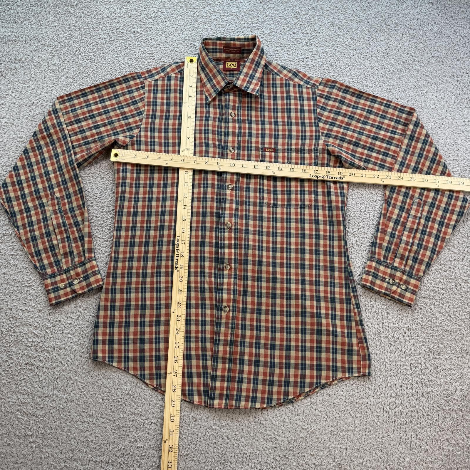 Lee Vintage Lee Plaid Button Up Shirt Mens M Check Long Sleeve Size US M / EU 48-50 / 2 - 3 Thumbnail