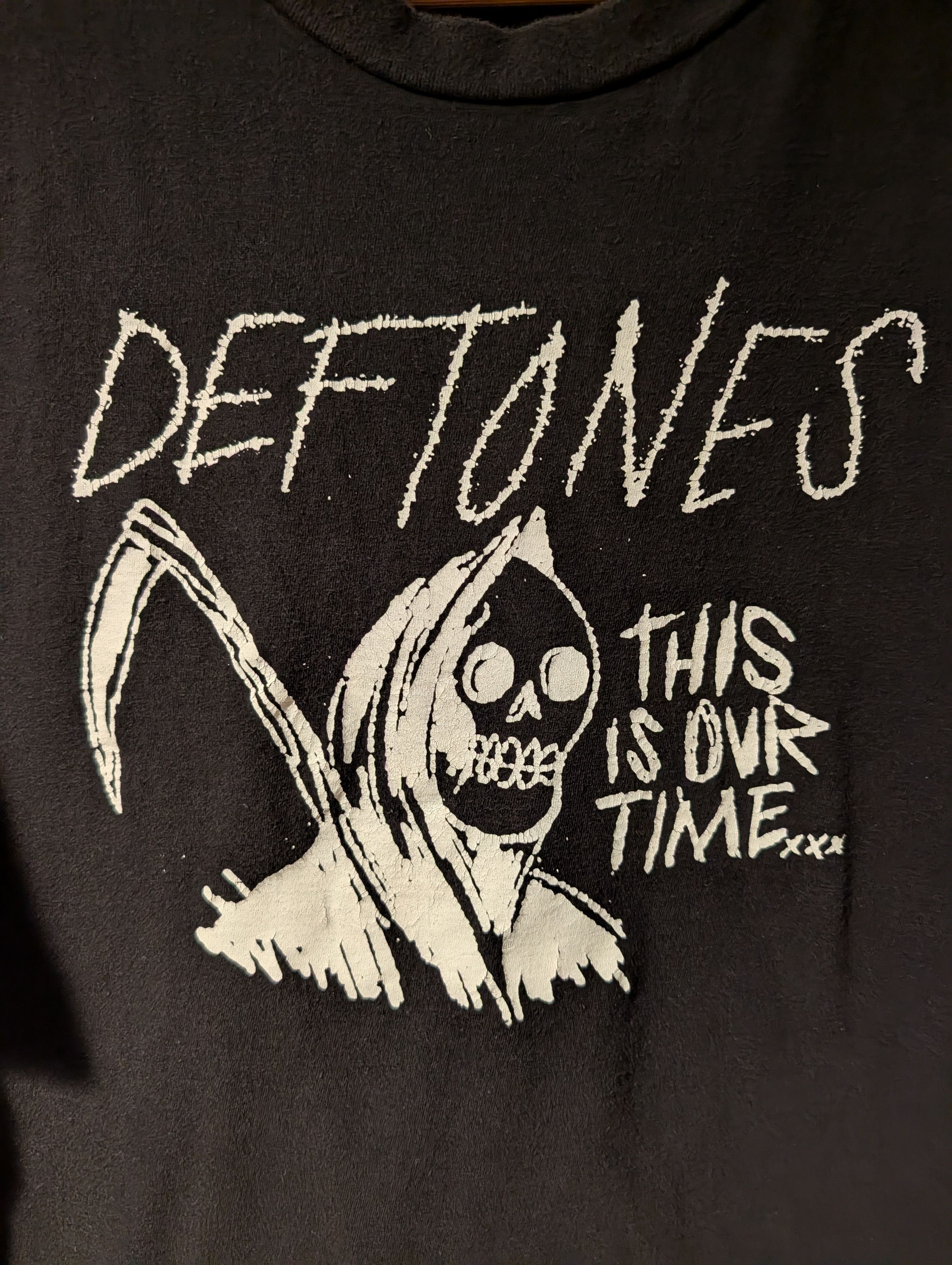 Band Tees DEFTONES Shirt Reaper This Is Our Time Grim Reaper Rock Band Size US L / EU 52-54 / 3 - 2 Thumbnail