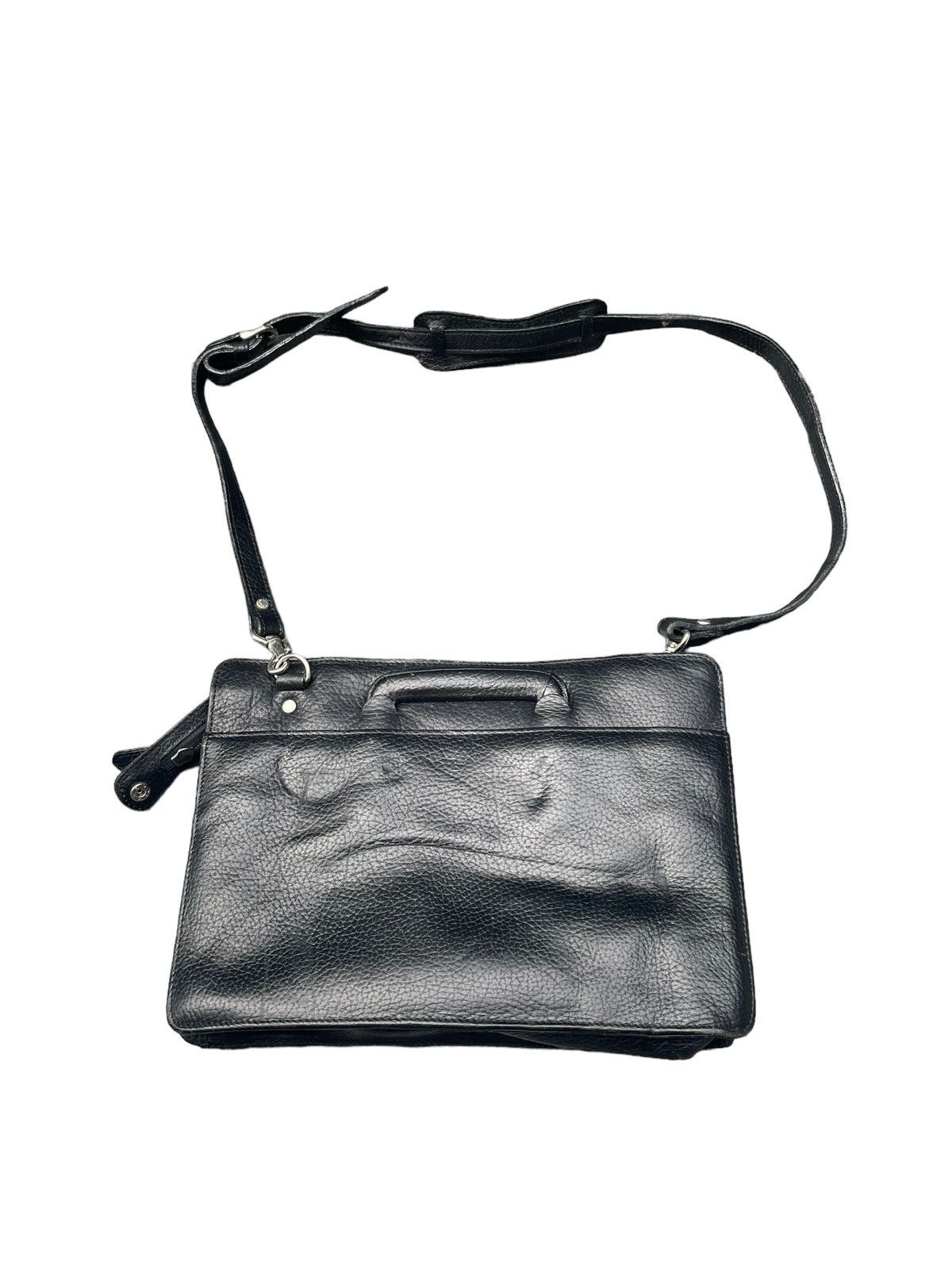 Leather Vintage Ronson Leather 2 Way Bag Size ONE SIZE - 3 Thumbnail