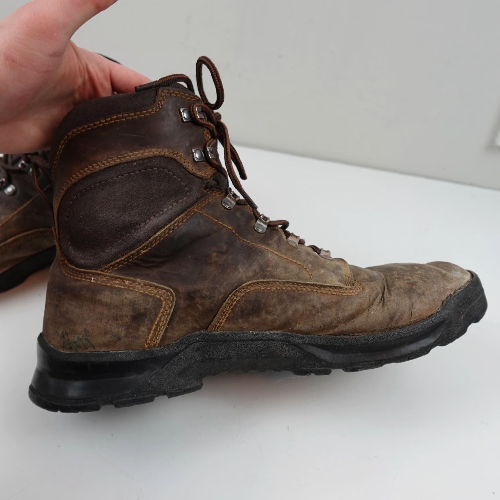 Danner Danner Crafter 8" Work Boots Mens Size 14 Brown Leather Waterproof Danner Dry Size US 14 / EU 47 - 7 Thumbnail