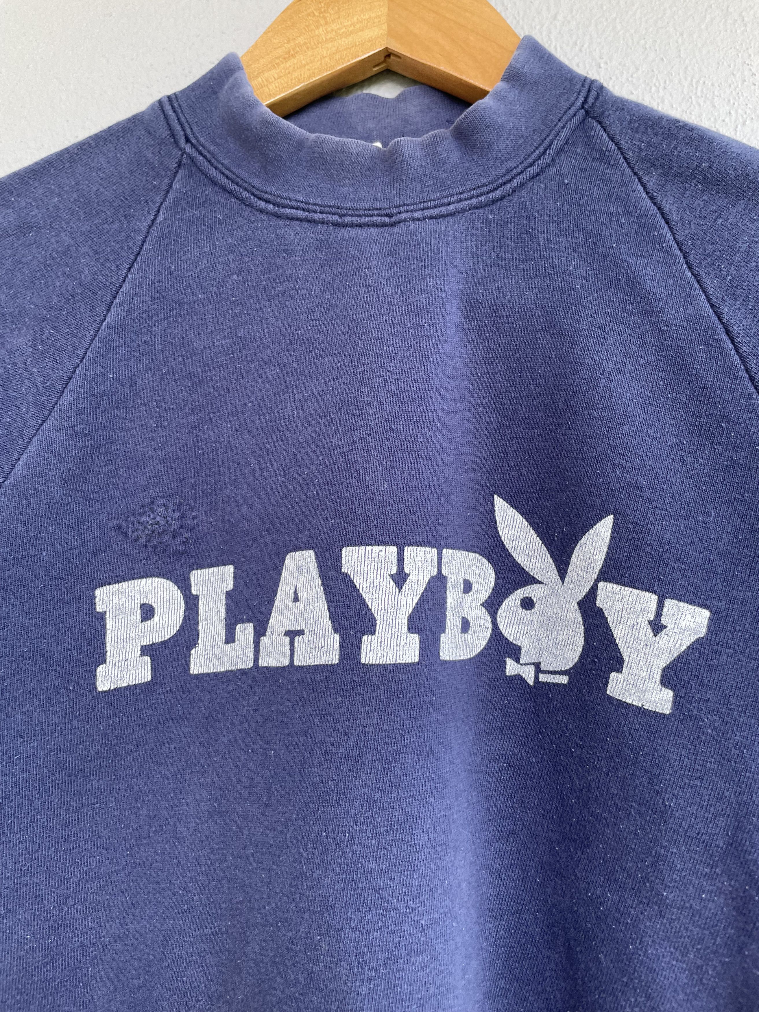Playboy Vintage 80s Playboy Spellout Logo Sweatshirt Unisex Size US XS / EU 42 / 0 - 2 Thumbnail