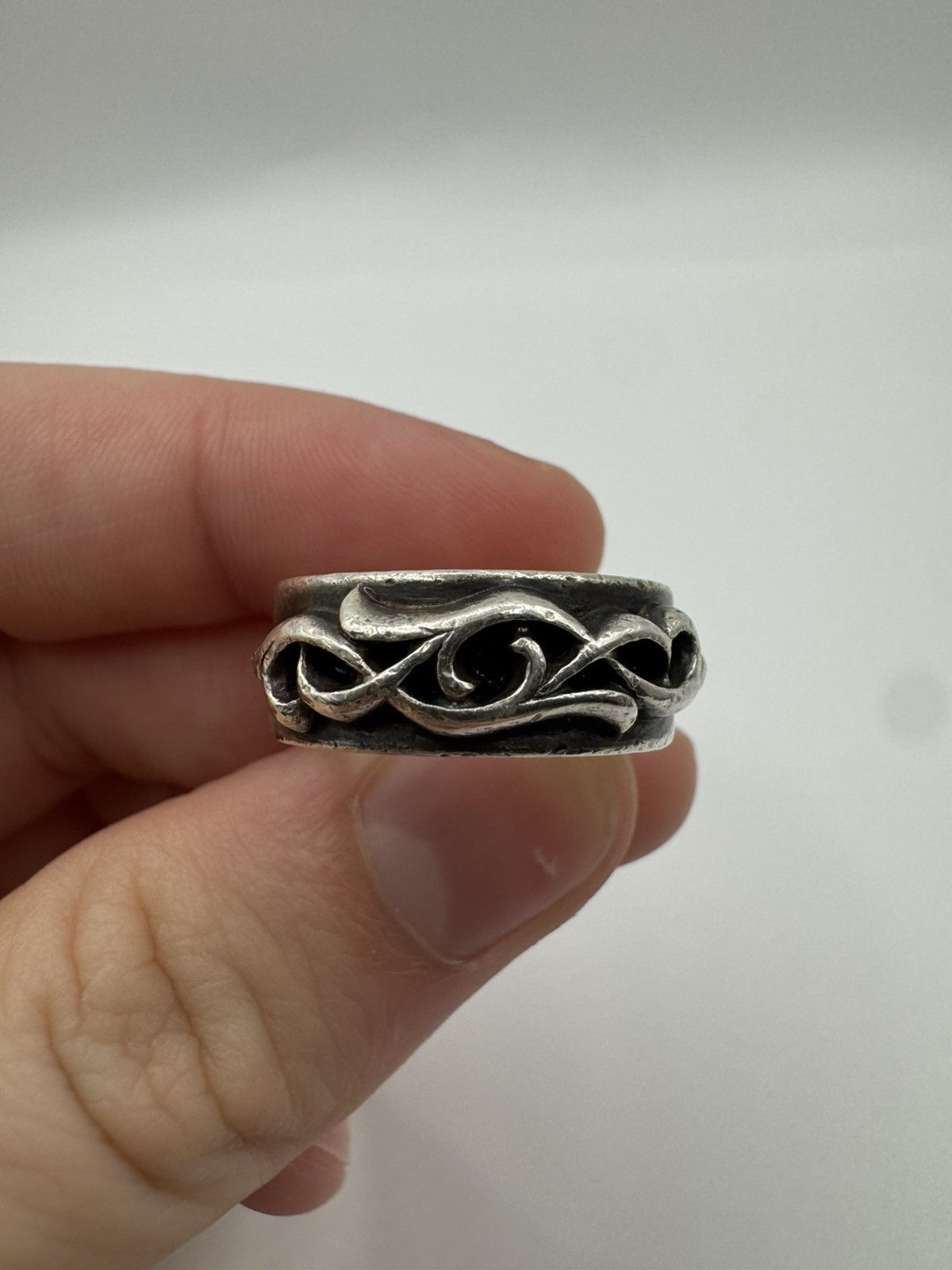 Chrome Hearts Chrome Hearts DBL Narrow Vine Band Size ONE SIZE - 9 Thumbnail