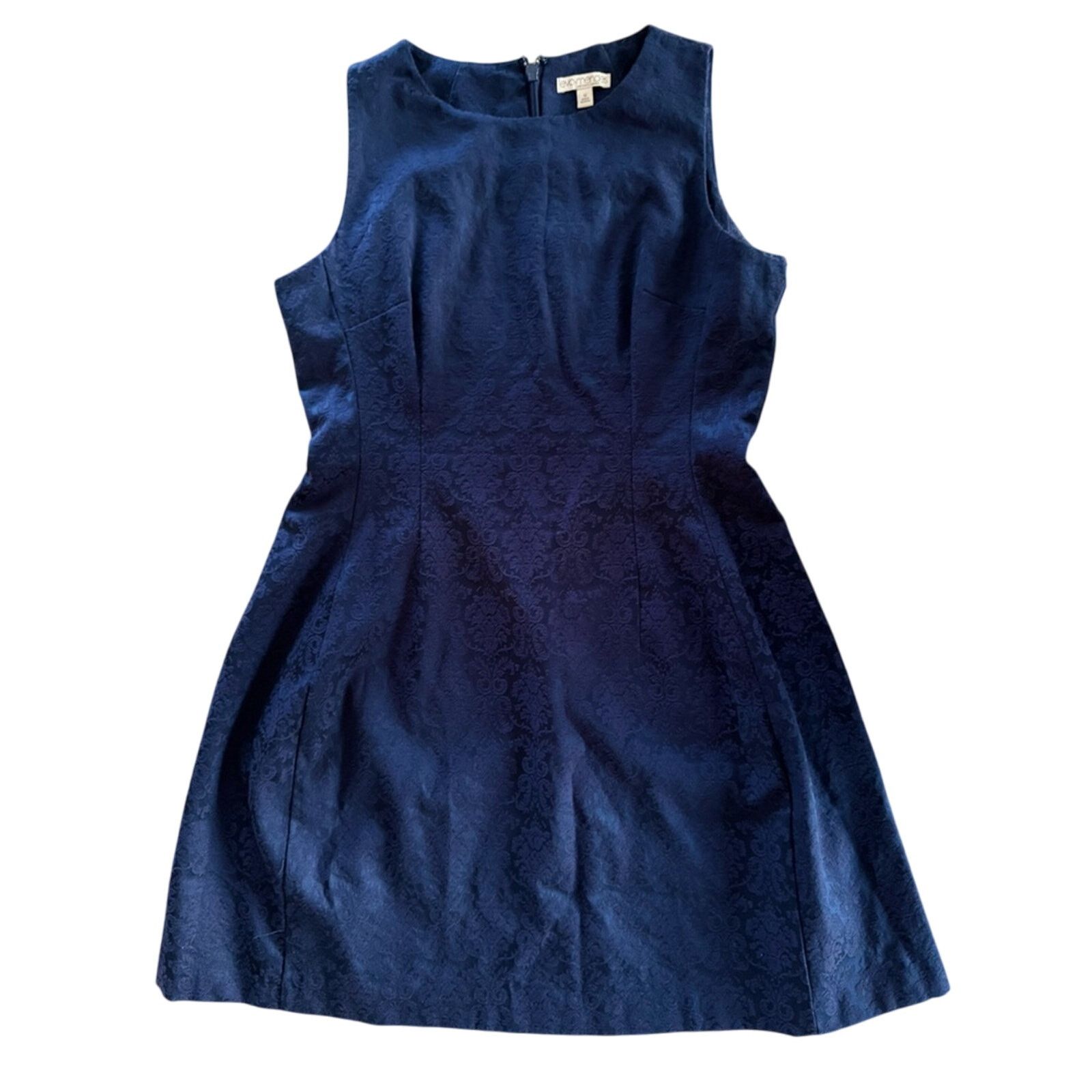Other Eva Mendez’s Blue Mini Damask Print Dress size 12. Size XL / US 12-14 / IT 48-50 - 1 Thumbnail