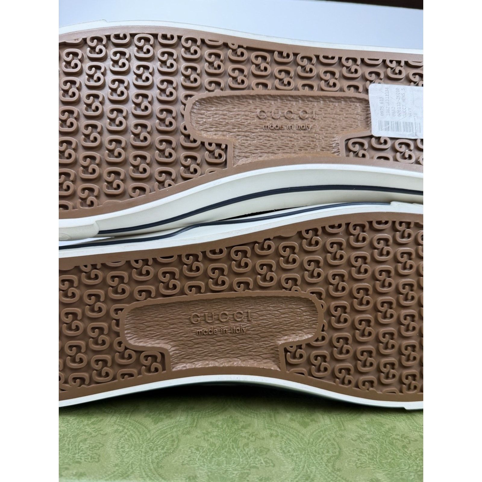 Gucci Size 16G/16.5US - Gucci Tennis 1977 Blue NEW! Size US 15 / EU 48 - 9 Thumbnail