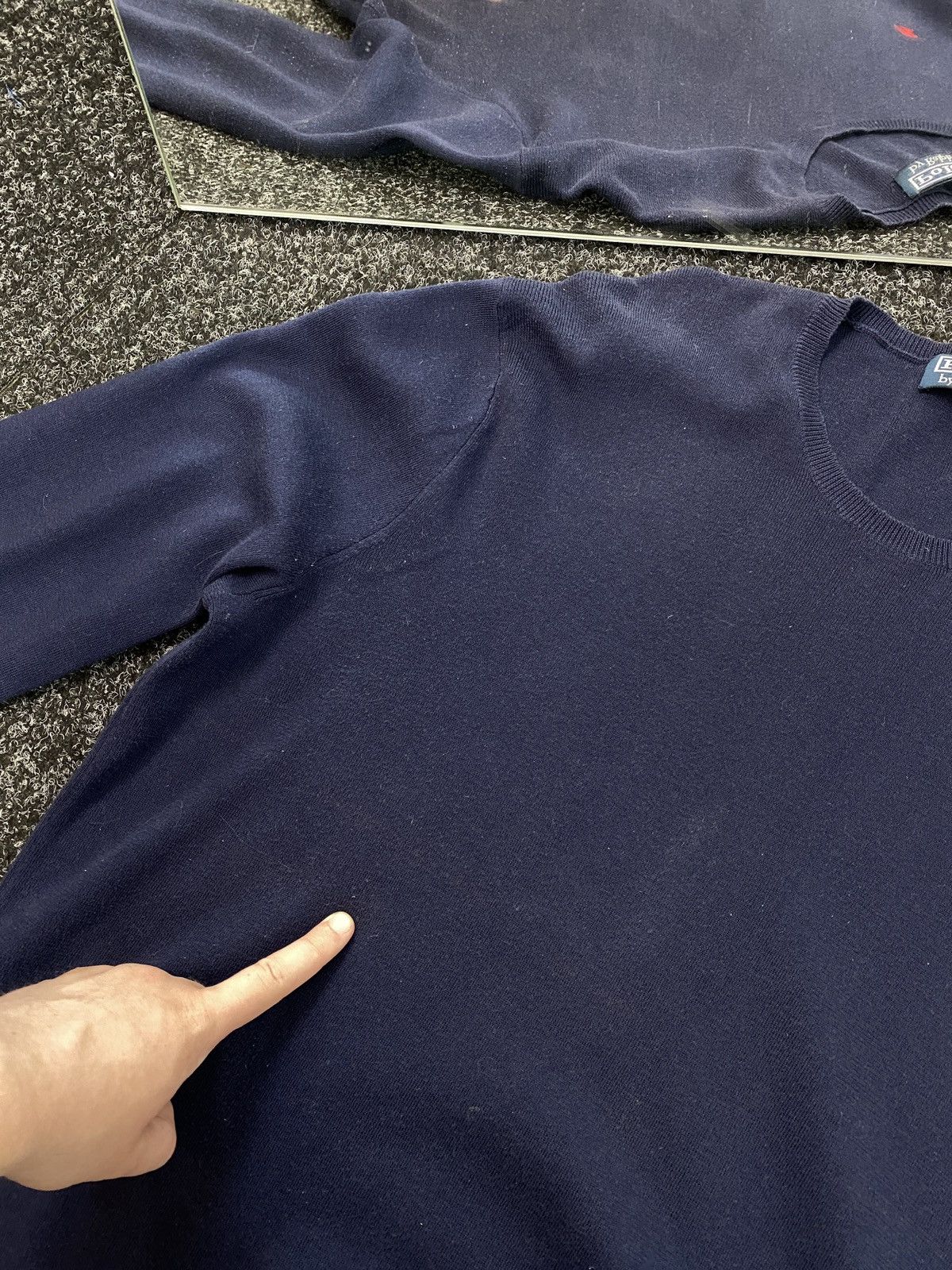 Vintage POLO RALPH LAUREN VINTAGE SWEATER 90s Size US XL / EU 56 / 4 - 3 Thumbnail