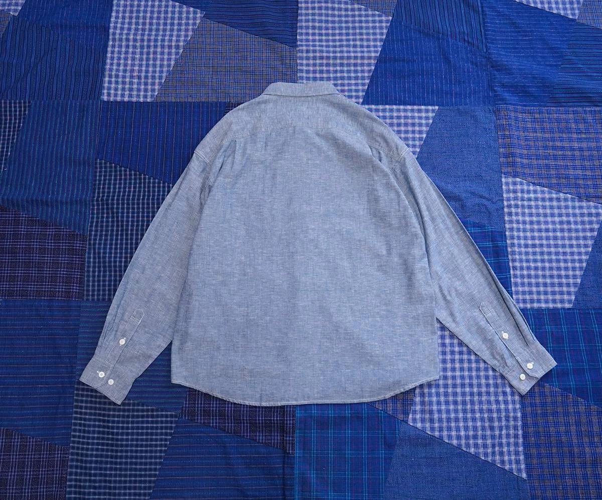 Visvim VISVIM ICT Pioneer Chambray L/S Shirt LT.Indigo 3 Size US L / EU 52-54 / 3 - 2 Thumbnail