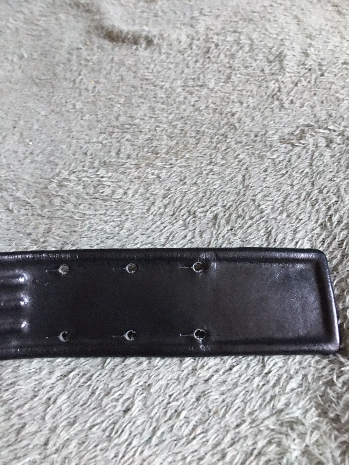 Hugo Boss HUGO BOSS Handmade Leather Italy Belt Size S Size ONE SIZE - 5 Thumbnail