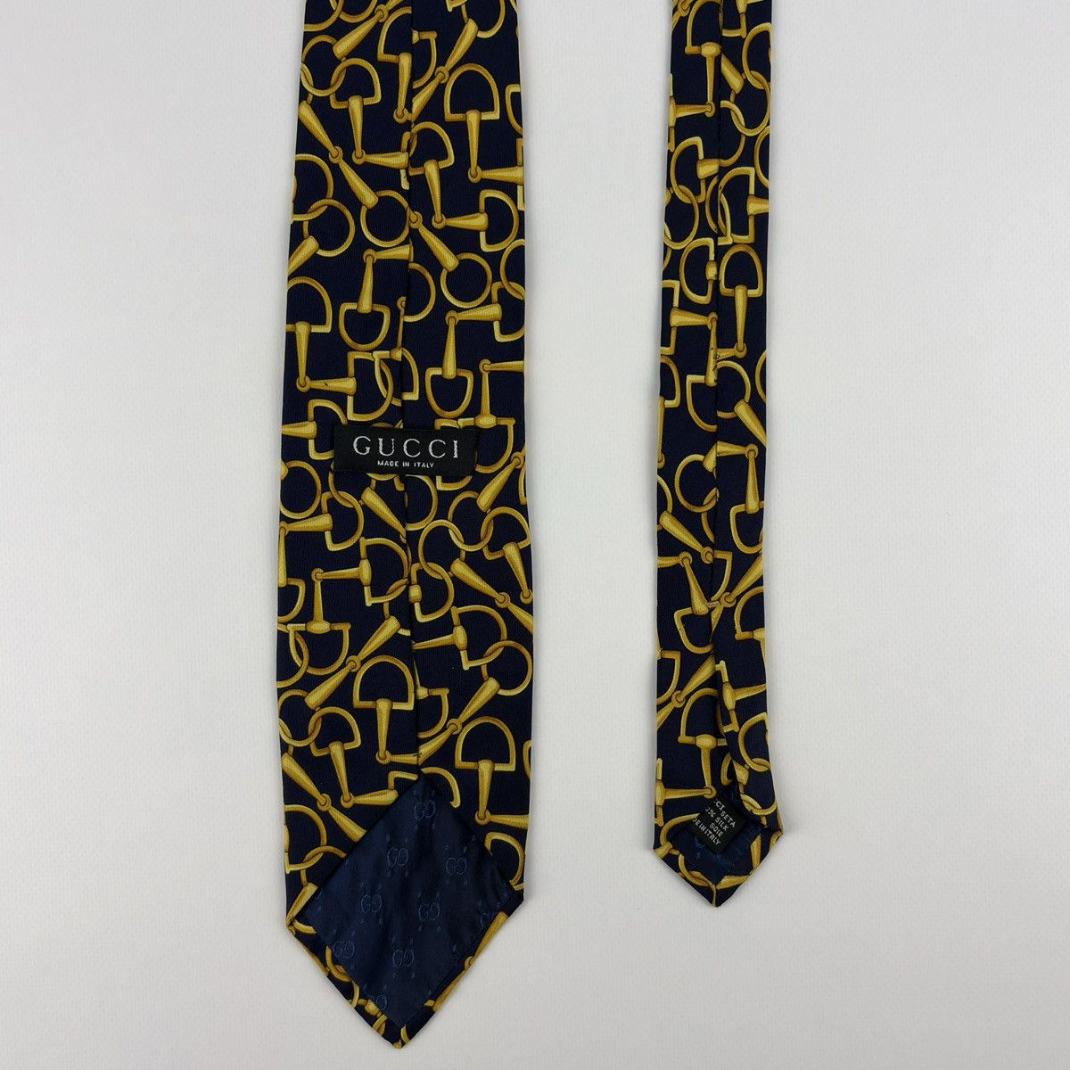 Gucci Gucci Vintage Silk Tie rare nice design Made in Italy Size ONE SIZE - 5 Thumbnail