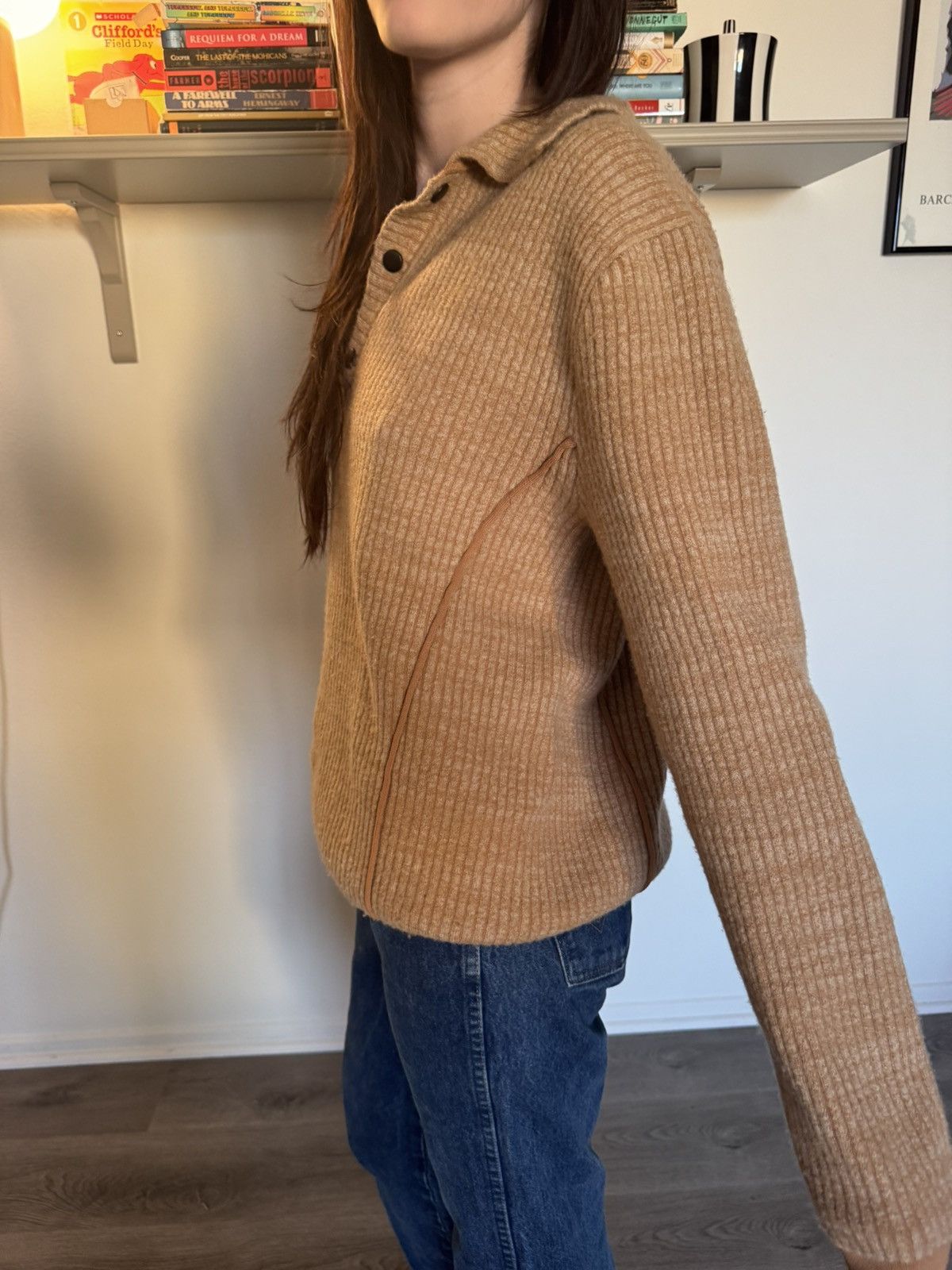 Eckhaus Latta Eckhaus Latta Collared Rib Sweater Size US S / EU 44-46 / 1 - 4 Thumbnail
