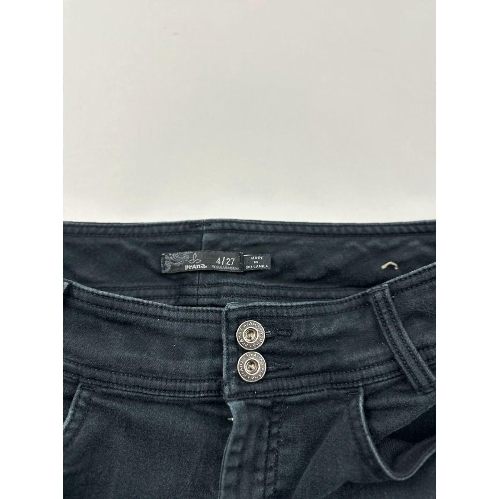 Prana Prana Jeans Womens 4 Black Skinny Jeans Pants Regular Size 4 Womens Boys Girls Mens? Wait. Size 27" / US 4 / IT 40 - 5 Thumbnail