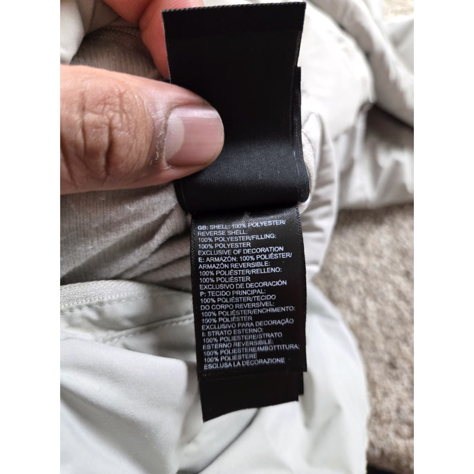 The North Face The North Face Jacket Womens M Beige Full Zip Pockets Lined Polyester Beig e Size M / US 6-8 / IT 42-44 - 6 Thumbnail