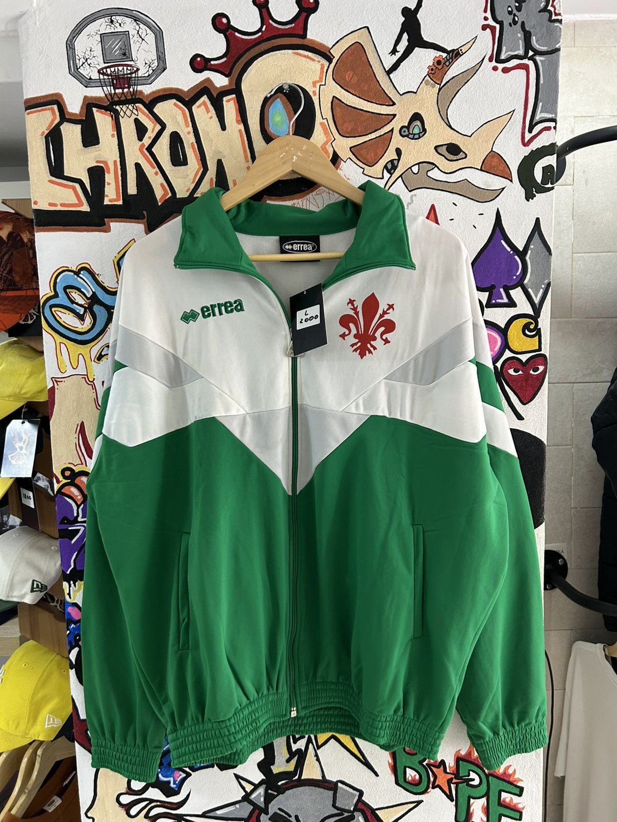 Errea 90s Errea Fierenze track jacket Size US L / EU 52-54 / 3 - 1 Thumbnail